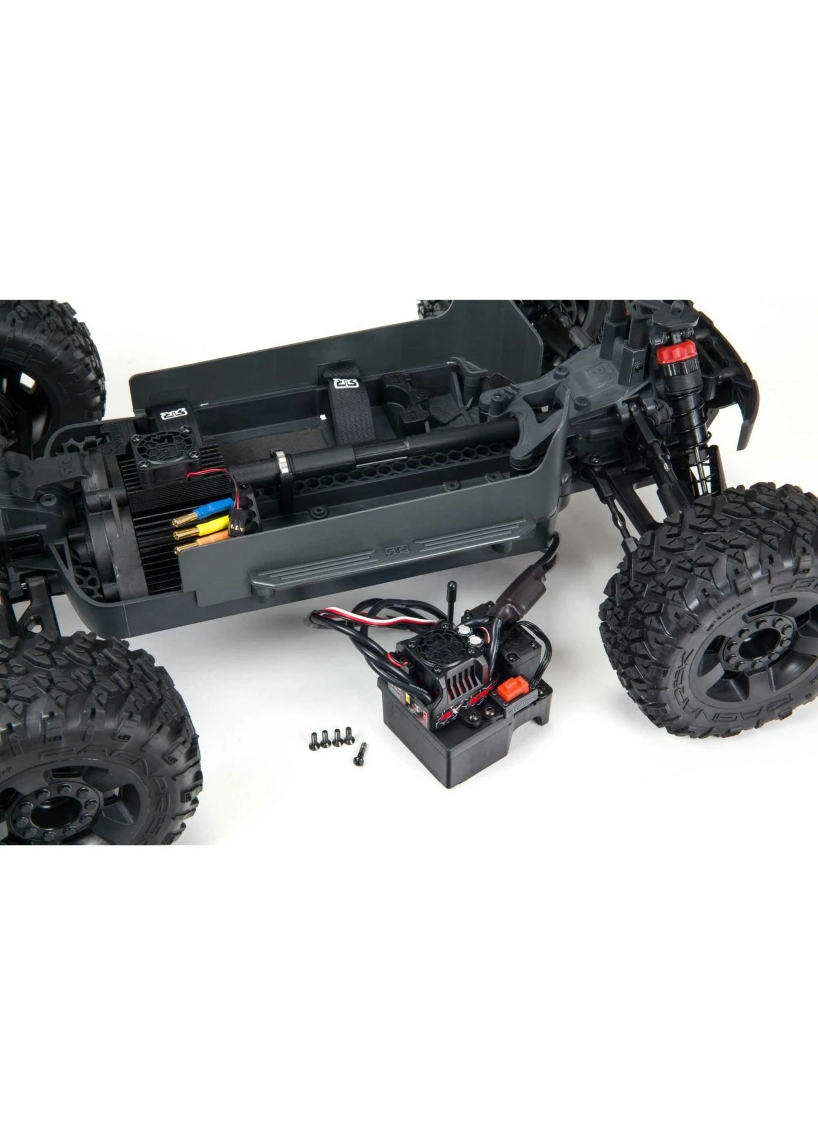 Arrma 1/10 BIG ROCK 4X4 V3 3S BLX Brushless Monster Truck RTR - Black - Image 12
