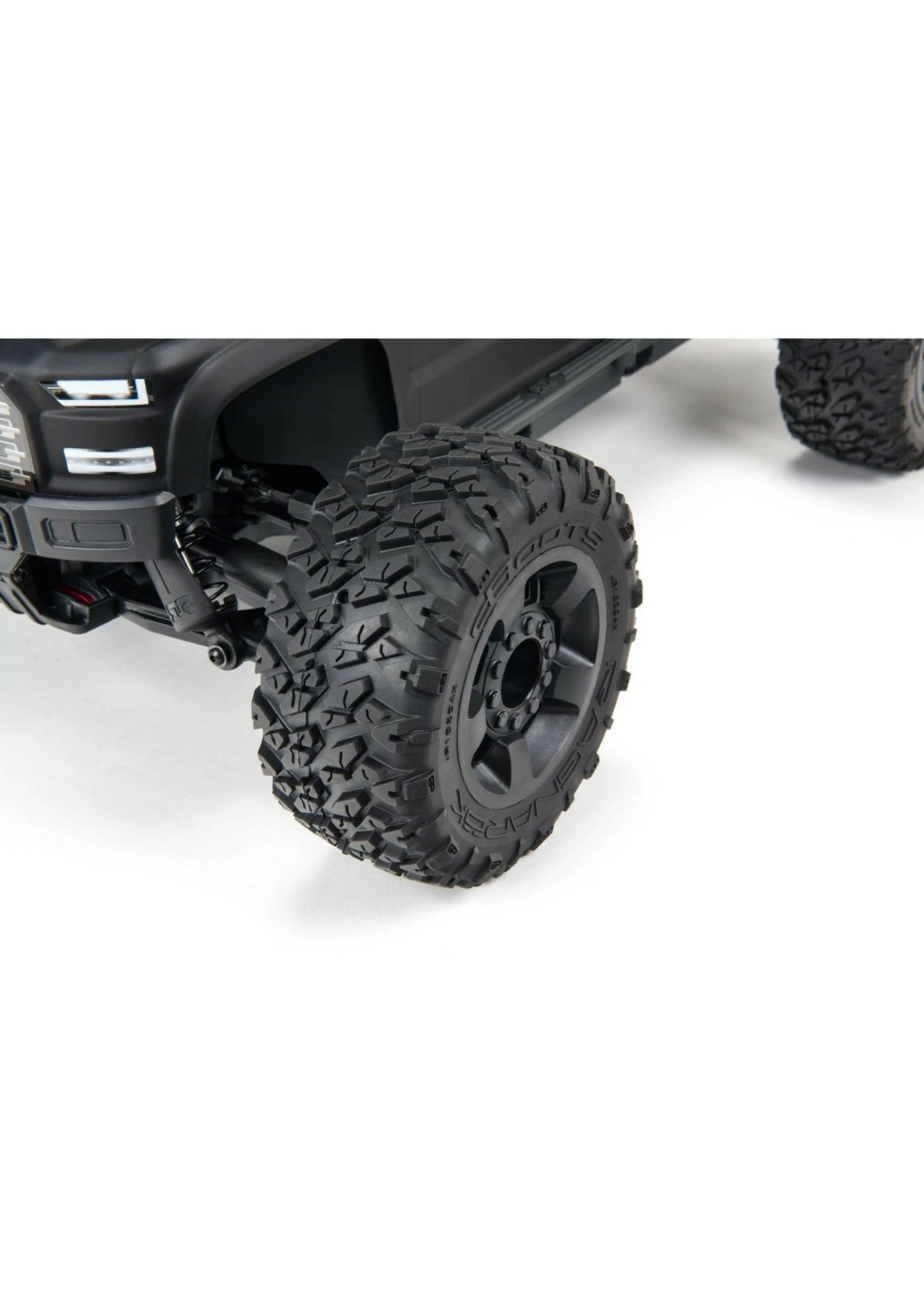 Arrma 1/10 BIG ROCK 4X4 V3 3S BLX Brushless Monster Truck RTR - Black - Image 6