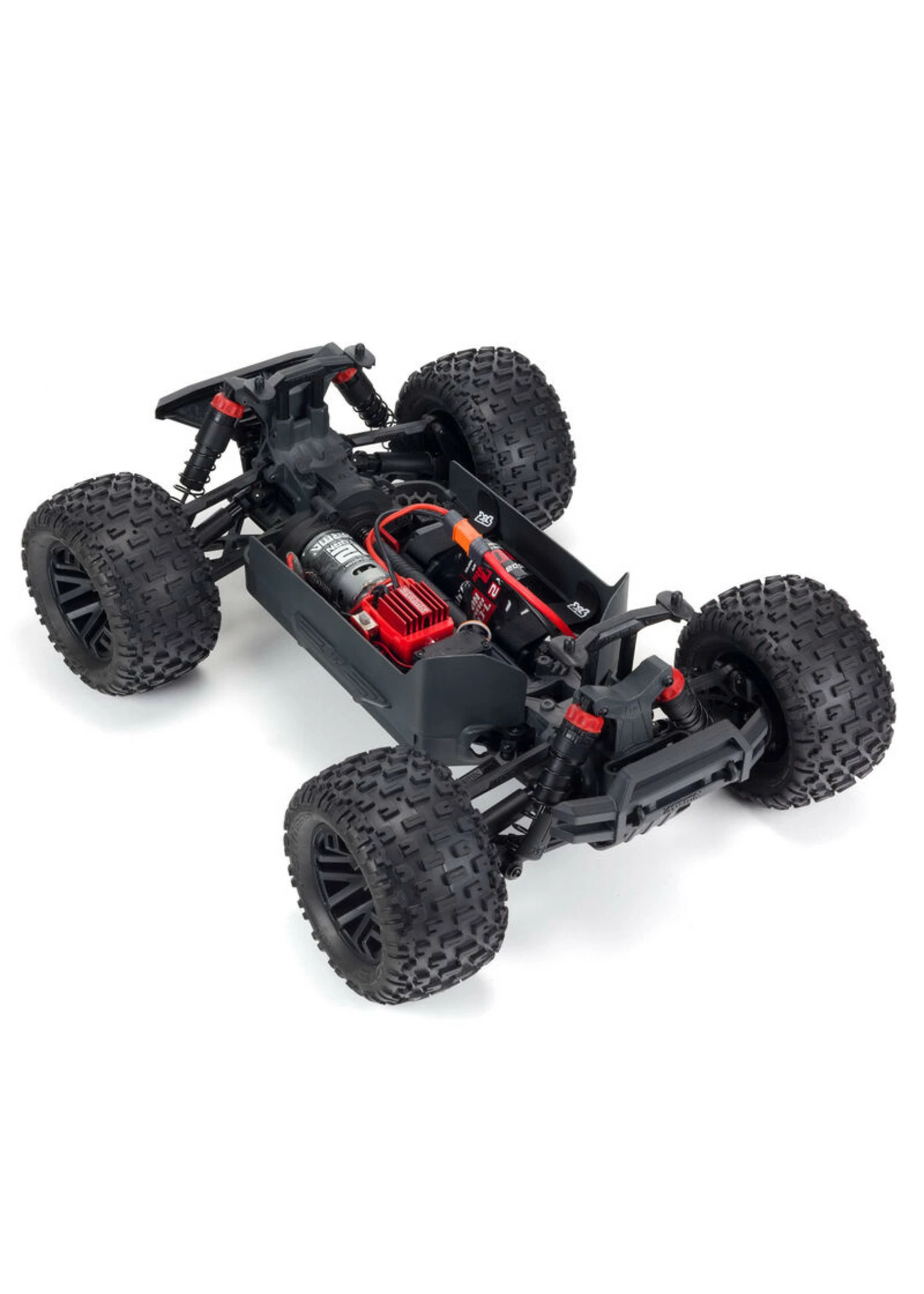 Arrma 1/10 GRANITE 4X4 V3 MEGA 550 Brushed Monster Truck RTR - Red - Image 3