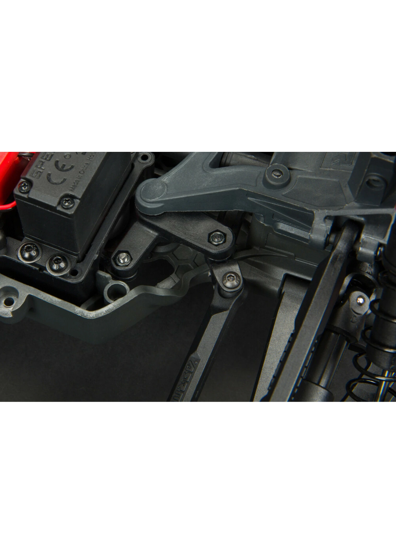 Arrma 1/10 GRANITE 4X4 V3 MEGA 550 Brushed Monster Truck RTR - Red - Image 7