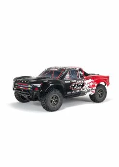 Arrma 1/10 SENTON 3S BLX V3 4WD Brushless Short Course Truck With Spektrum RTR - Red/Black
