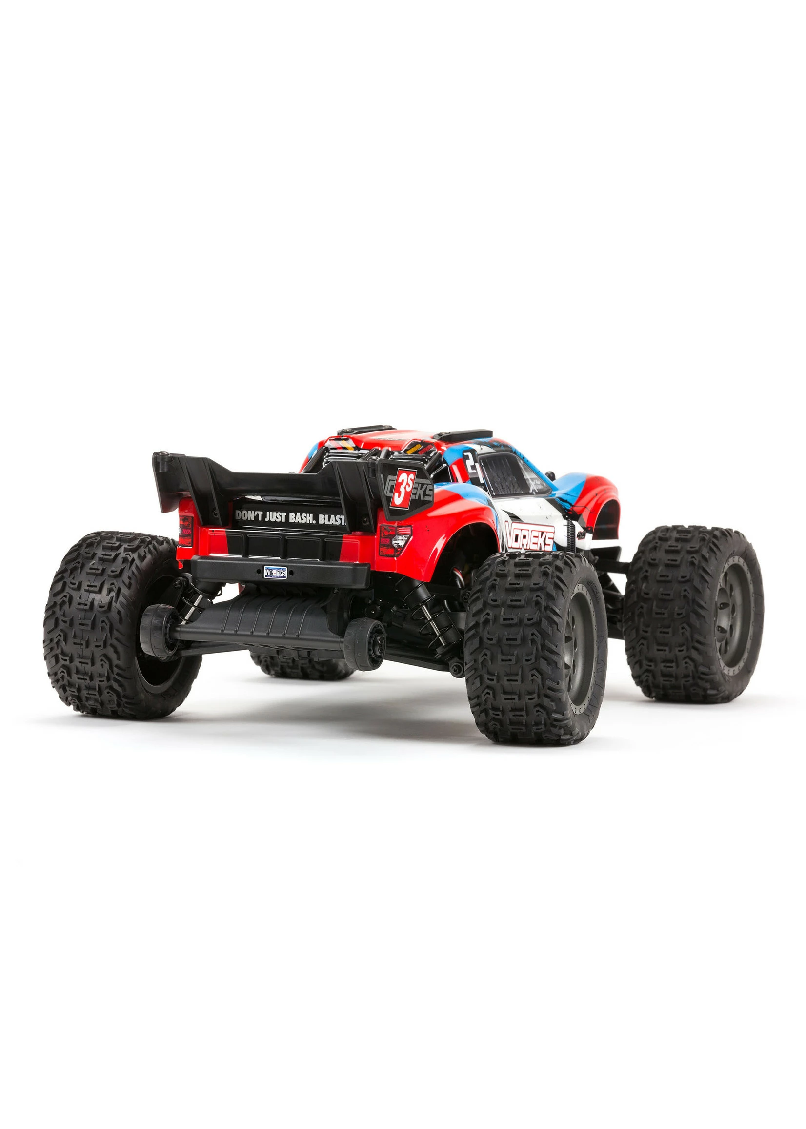 Arrma 1/10 VORTEKS 4X4 3S BLX Stadium Truck RTR - Red - Image 2