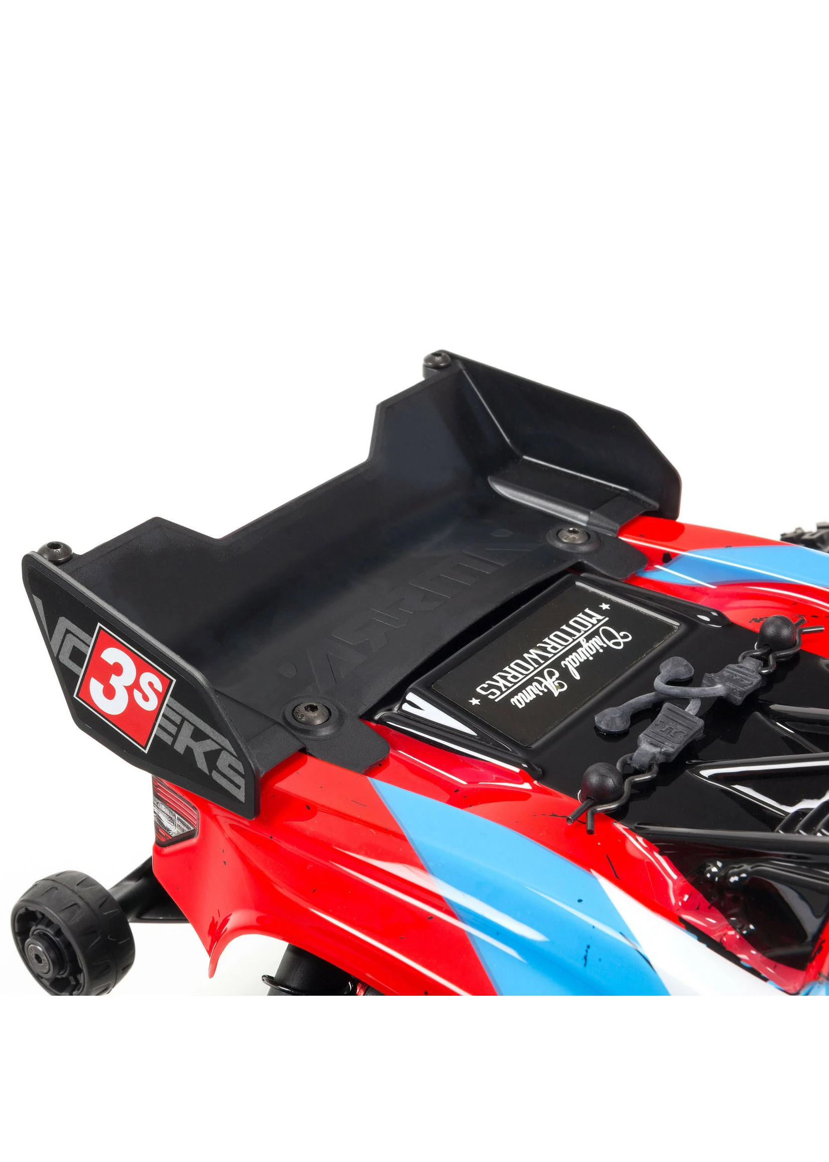 Arrma 1/10 VORTEKS 4X4 3S BLX Stadium Truck RTR - Red - Image 3