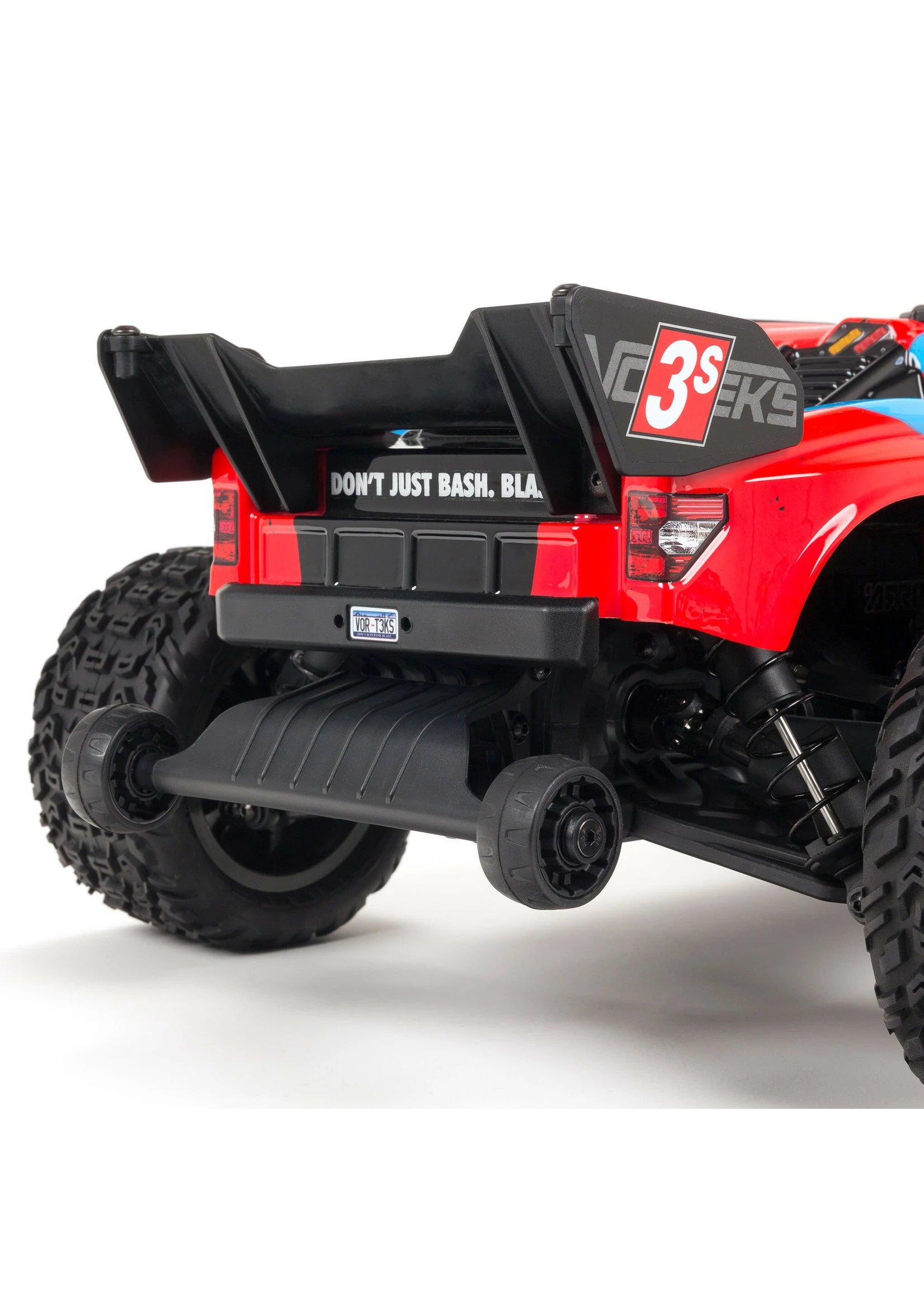 Arrma 1/10 VORTEKS 4X4 3S BLX Stadium Truck RTR - Red - Image 4