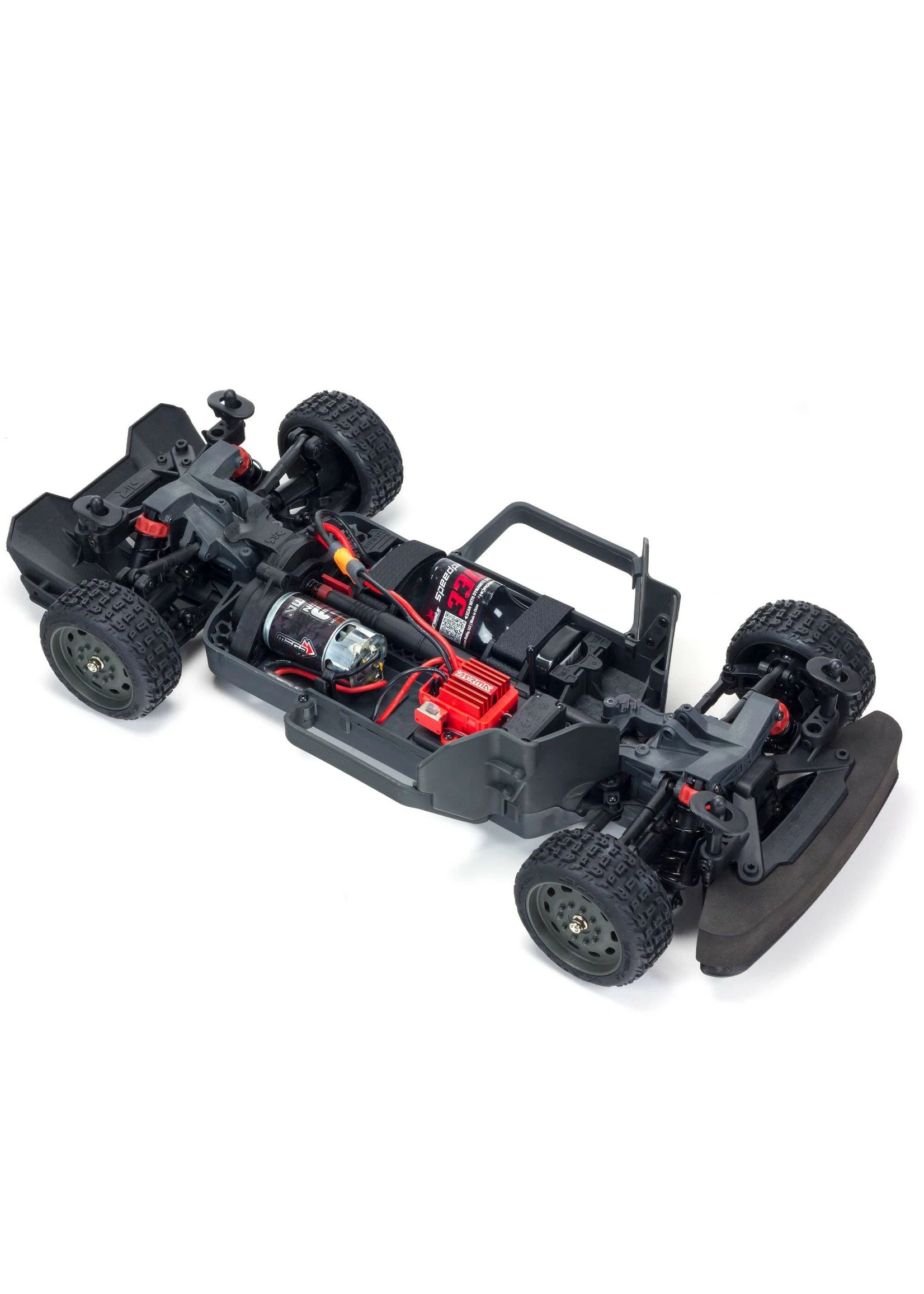 Arrma 1/8 INFRACTION 4X4 MEGA Resto-Mod Truck RTR - Red/Blue - Image 2