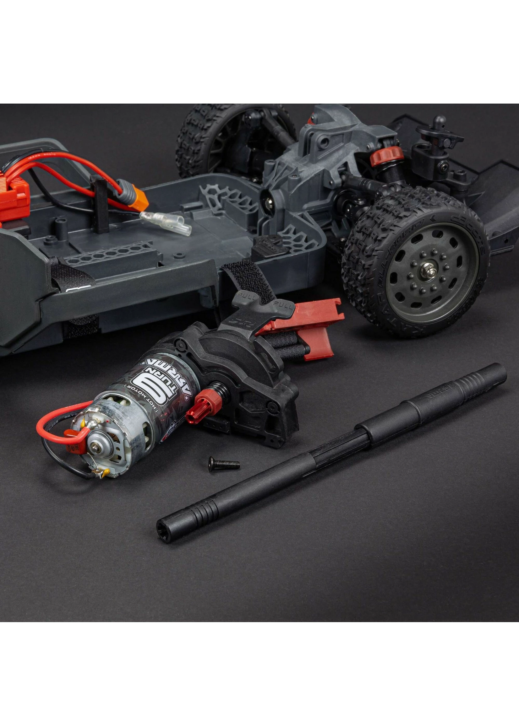 Arrma 1/8 INFRACTION 4X4 MEGA Resto-Mod Truck RTR - Red/Blue - Image 7