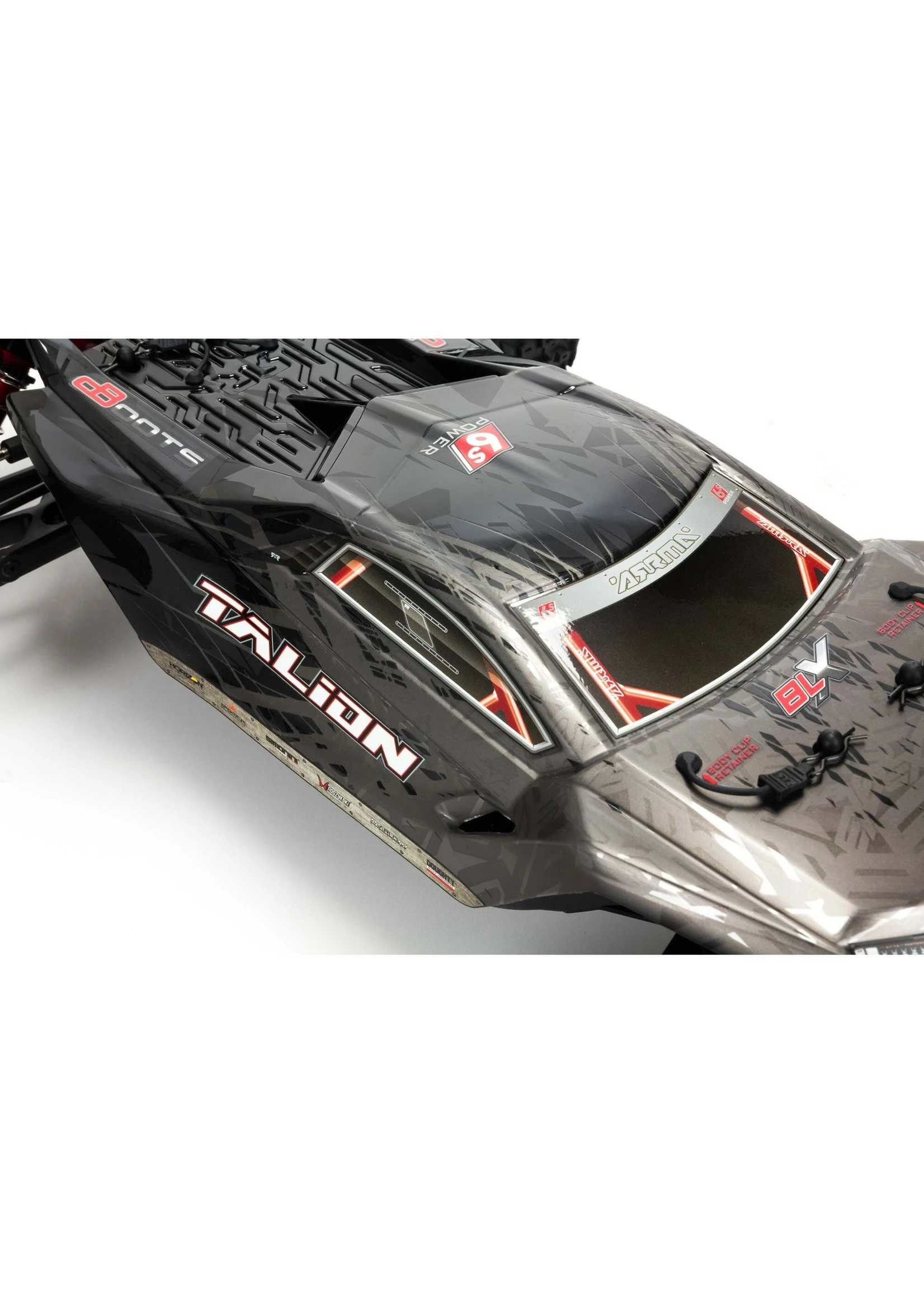 Arrma 1/8 TALION 6S BLX 4WD EXtreme Bash Speed Truggy RTR - Black - Image 5