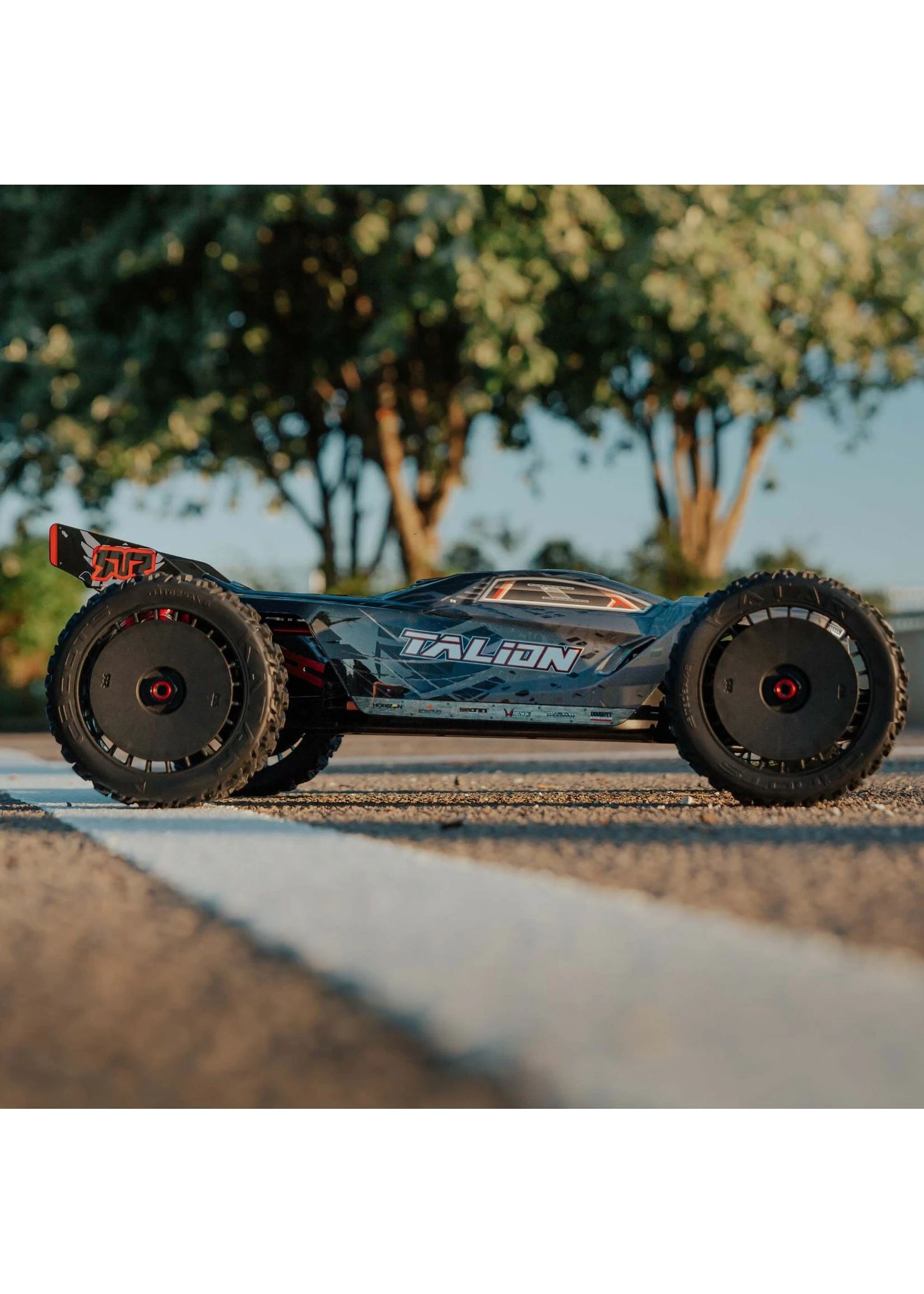 Arrma 1/8 TALION 6S BLX 4WD EXtreme Bash Speed Truggy RTR - Black - Image 10