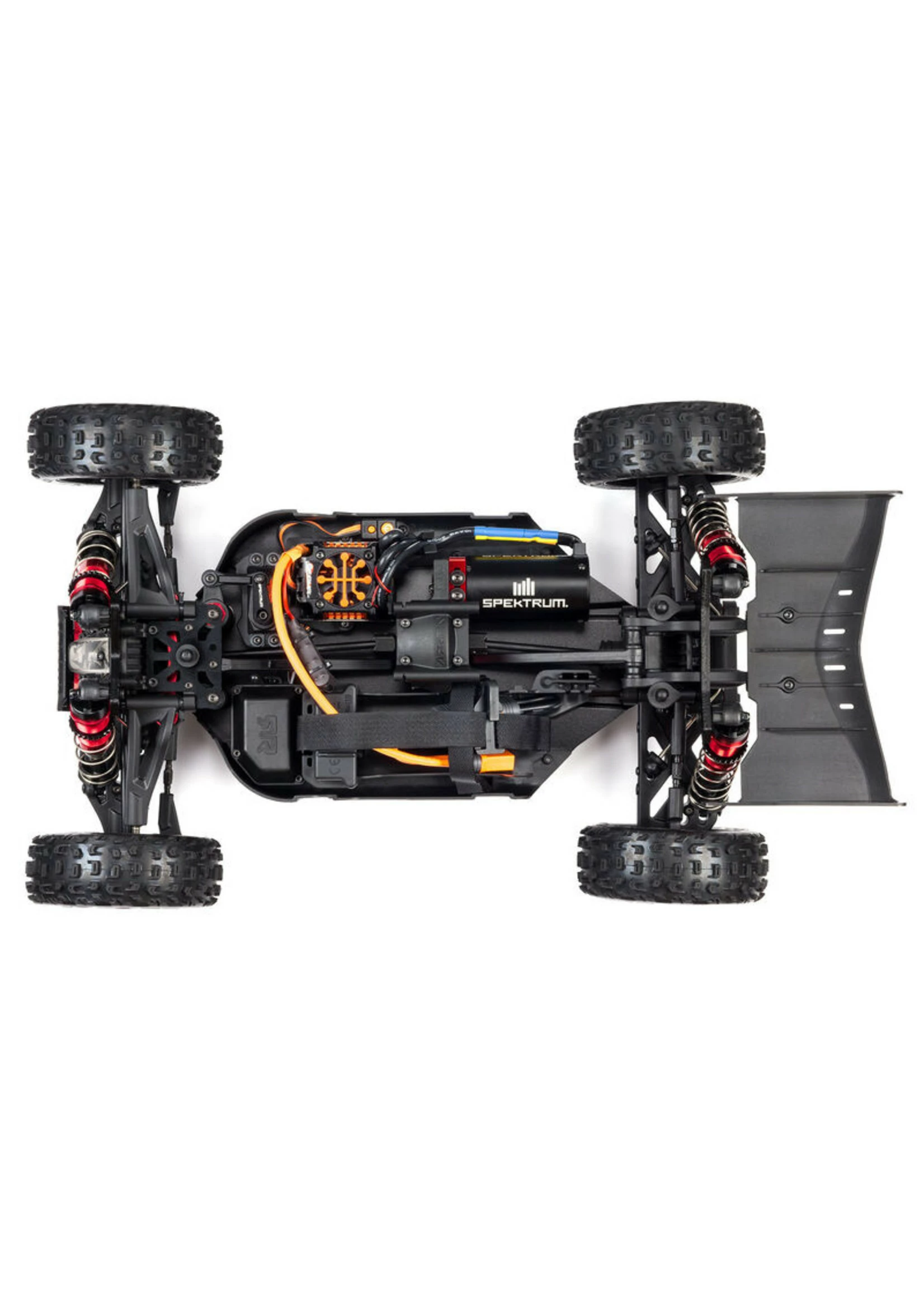 Arrma 1/8 TYPHON 6S BLX 4WD Brushless Buggy With Spektrum RTR - Red/Grey V5 - Image 7