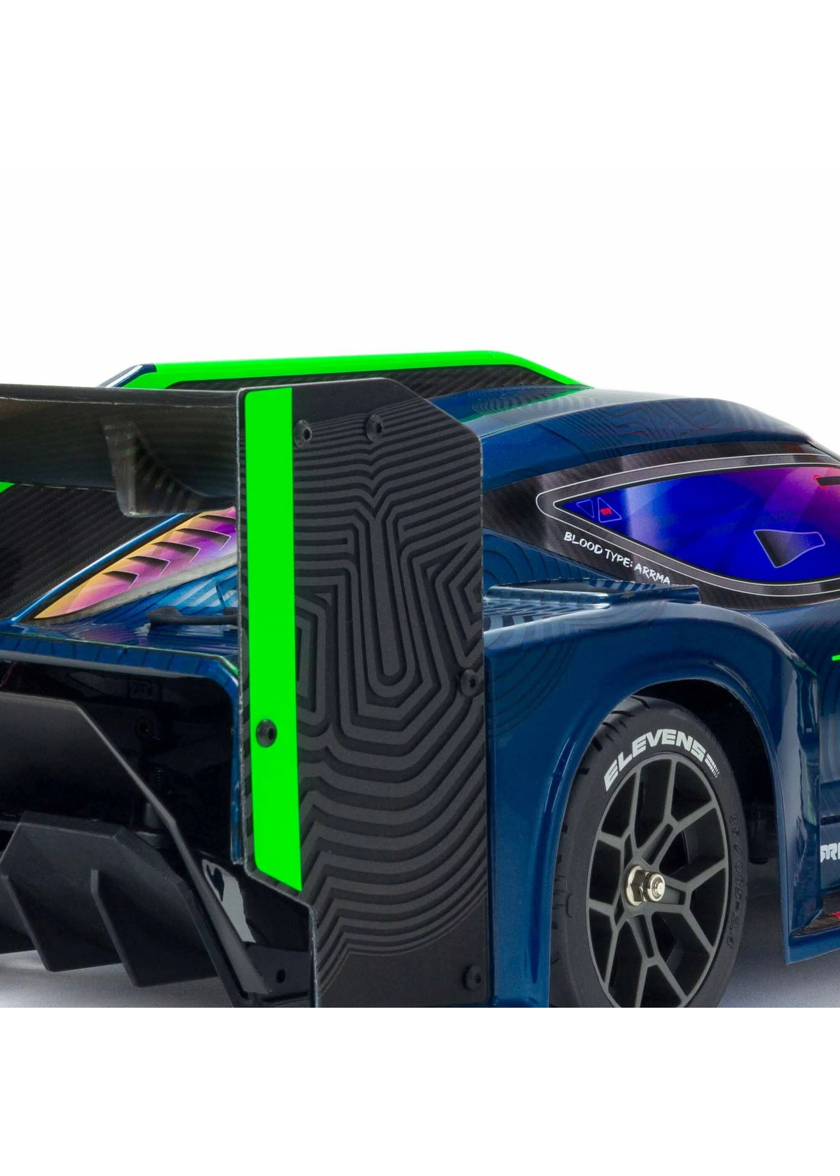 Arrma 1/8 VENDETTA 4X4 3S BLX Brushless All-Road Speed Bash Racer - Blue - Image 2