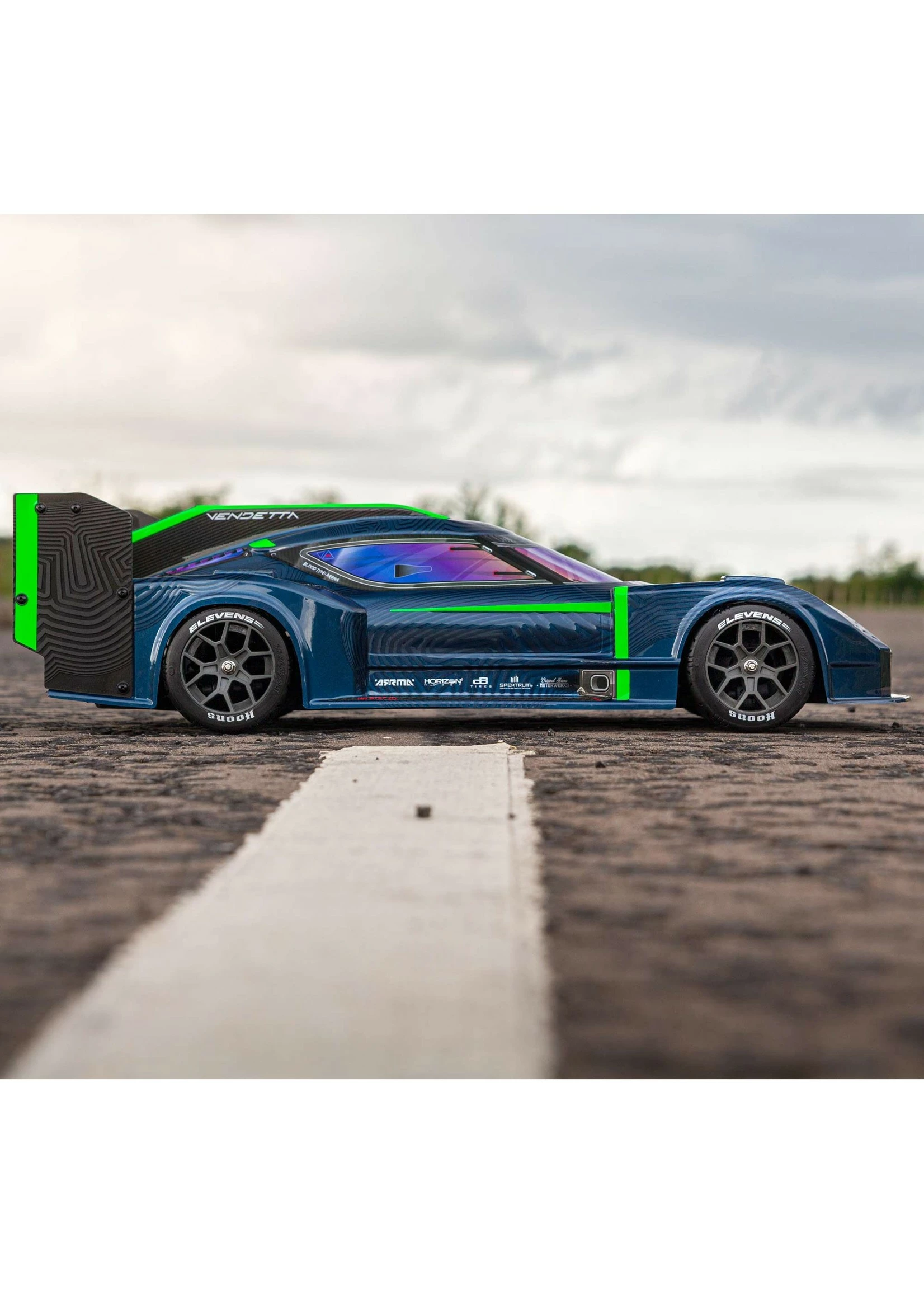 Arrma 1/8 VENDETTA 4X4 3S BLX Brushless All-Road Speed Bash Racer - Blue - Image 11