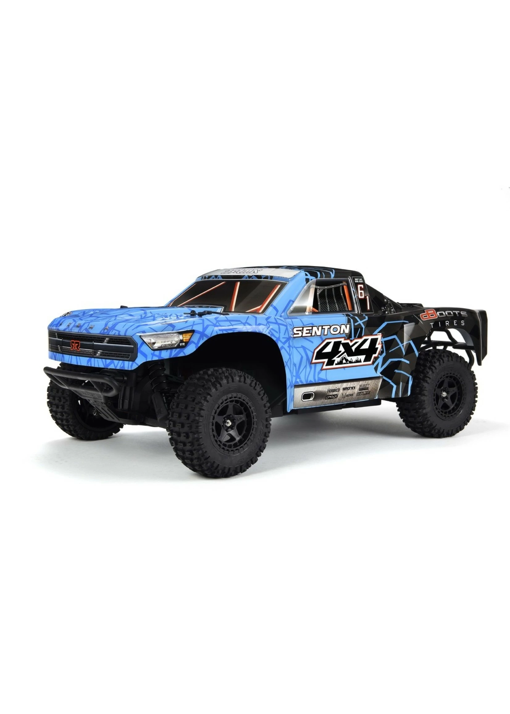 Arrma AR402247 - SENTON 4X4 BLX Painted Decaled Trimmed Body - Blue