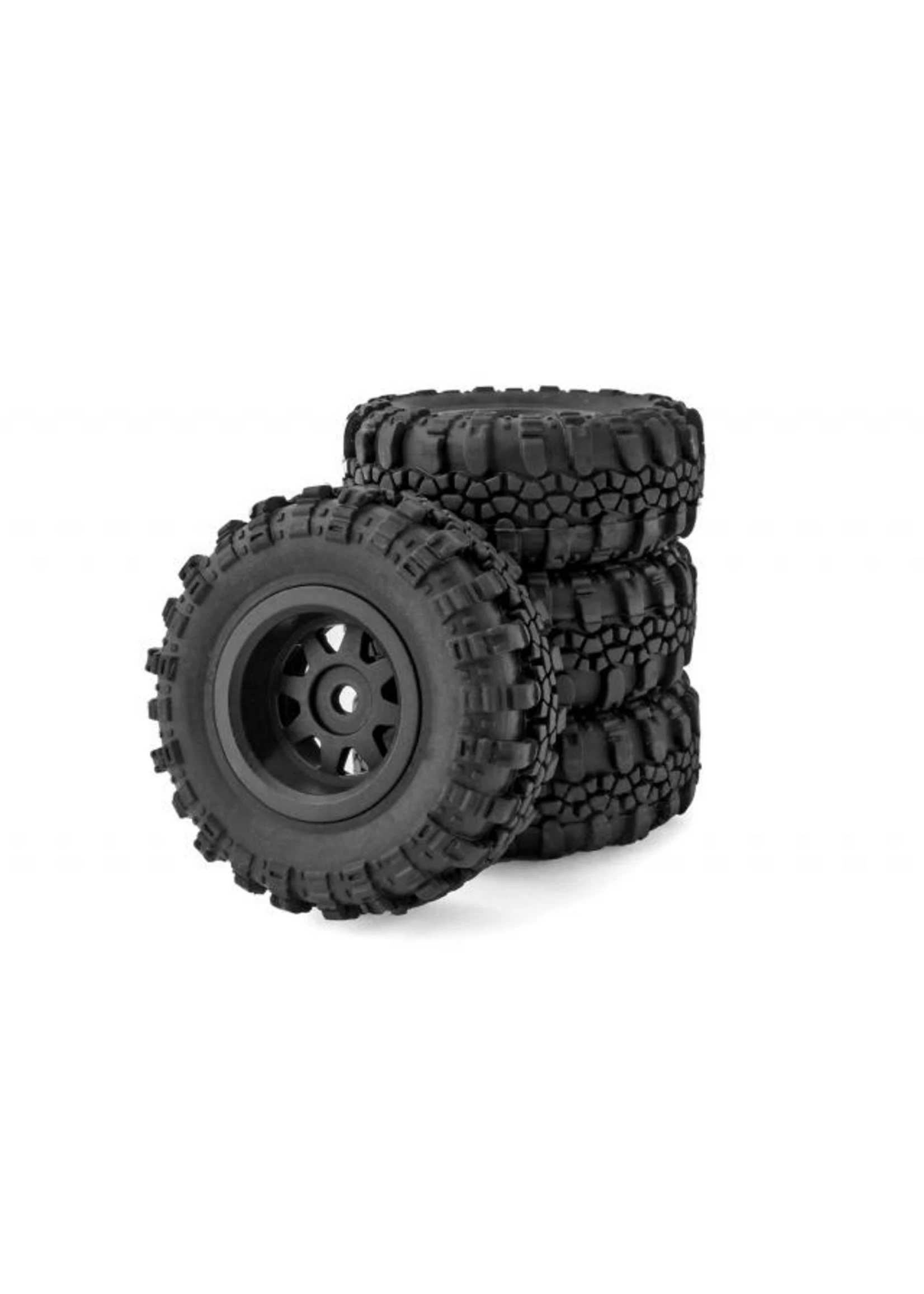 Associated 1/24 Enduro24 Crawler RTR Sendero Trail Truck - Black/Yellow - Image 6