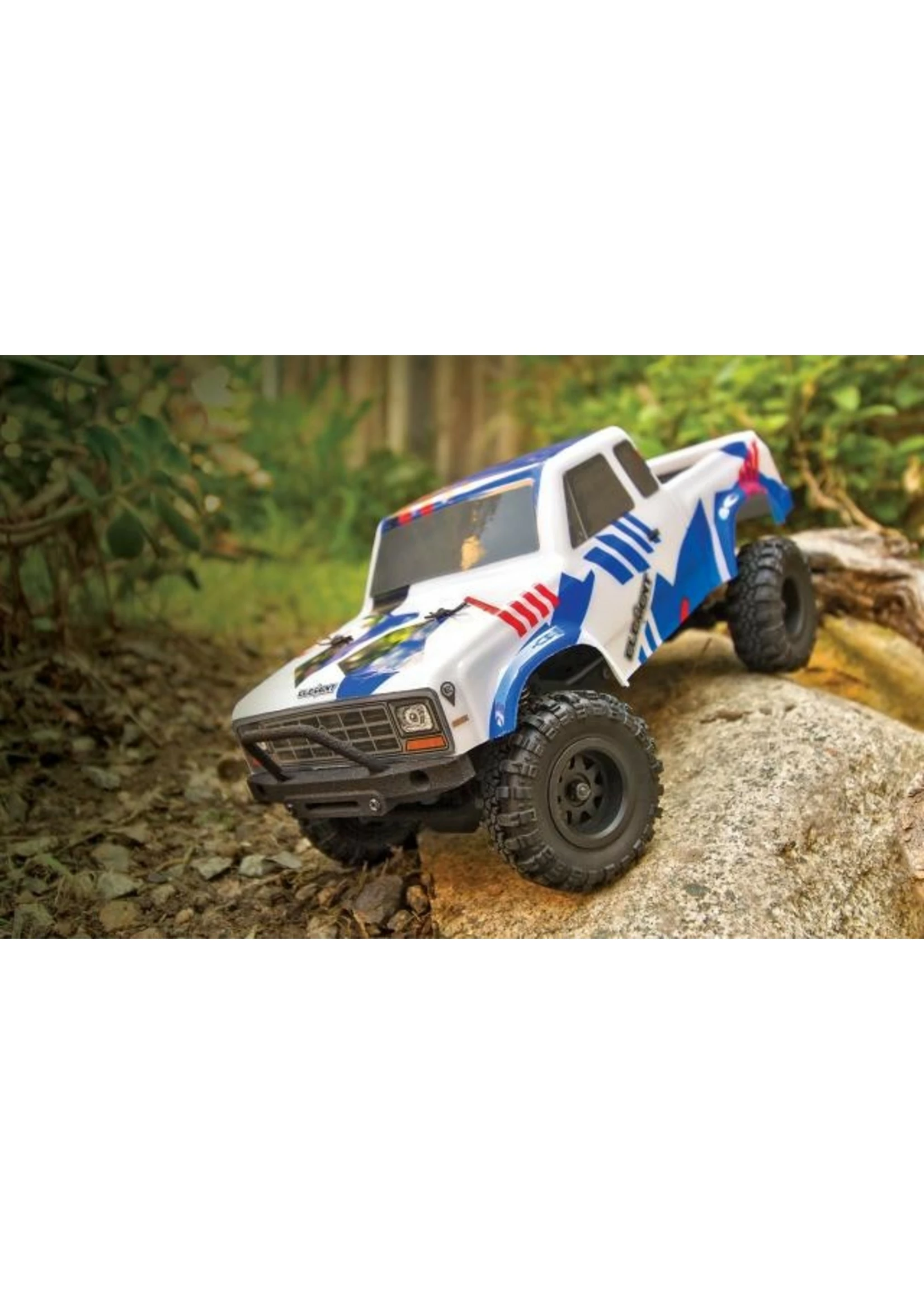Associated 1/24 Enduro24 Crawler RTR Sendero Trail Truck - Red/Blue - Image 2