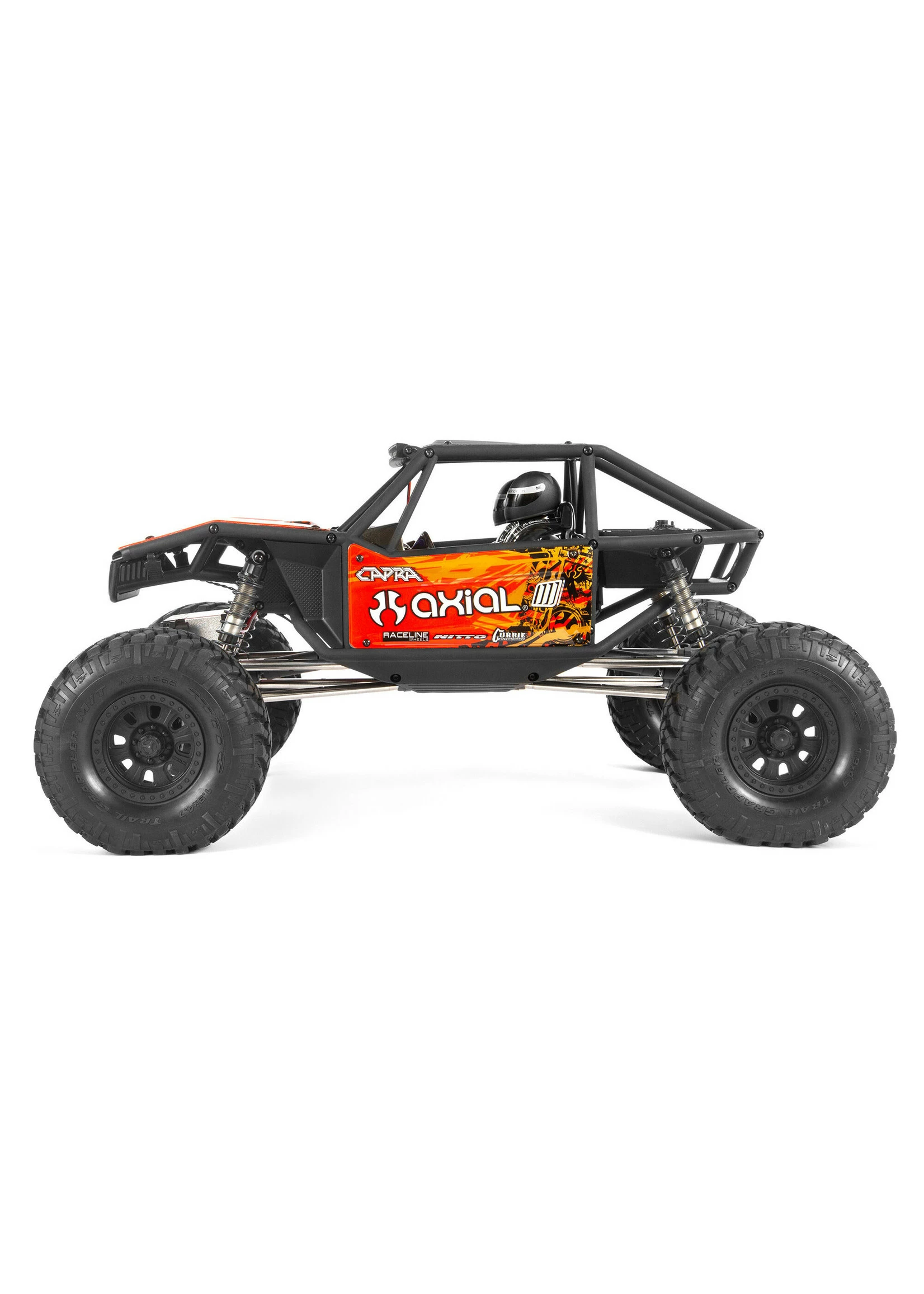 Axial 1/10 Capra 1.9 Unlimited 4WD Trail Buggy Brushed RTR - Red - Image 2