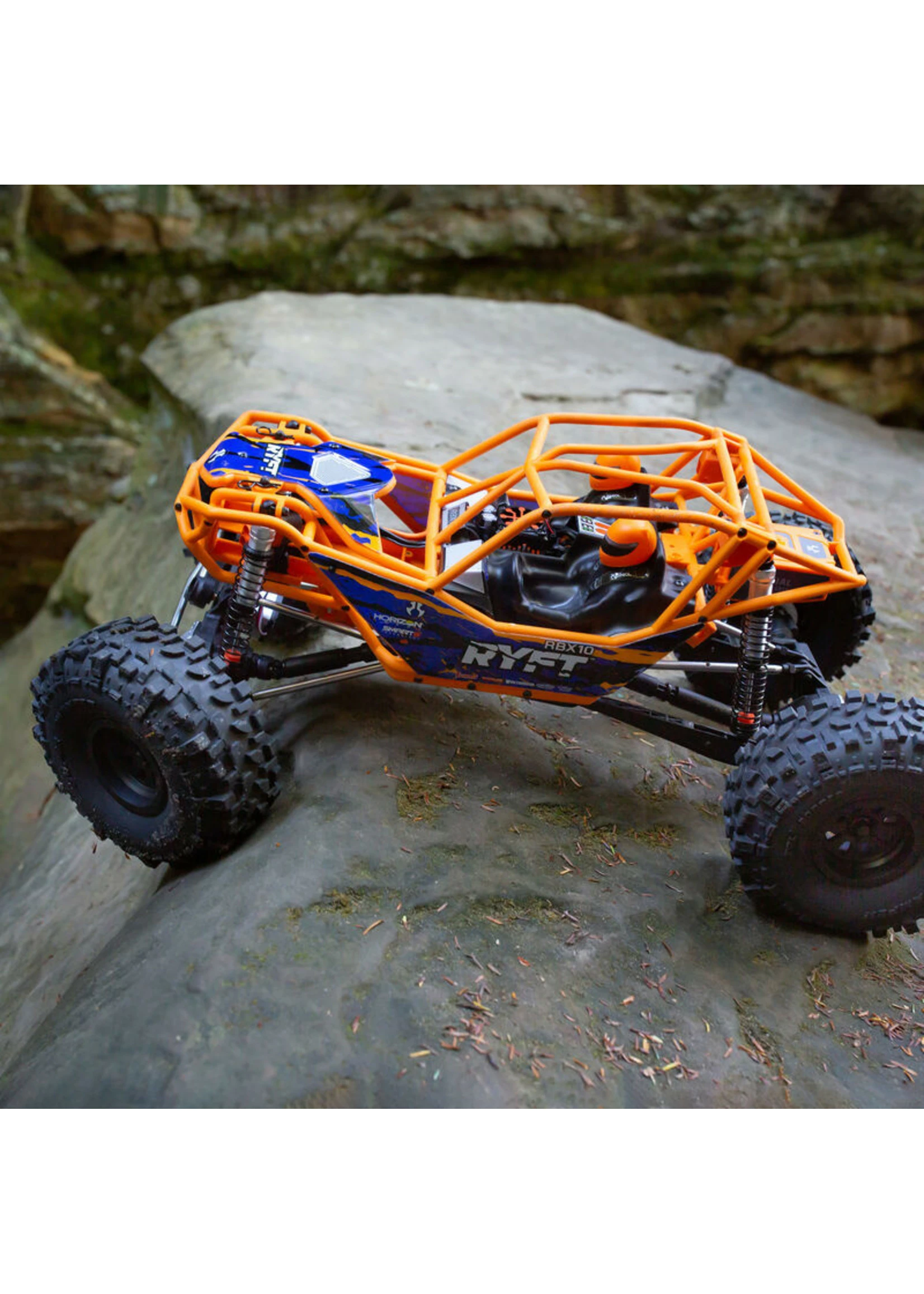 Axial 1/10 RBX10 Ryft 4WD Brushless Rock Bouncer RTR - Orange - Image 10