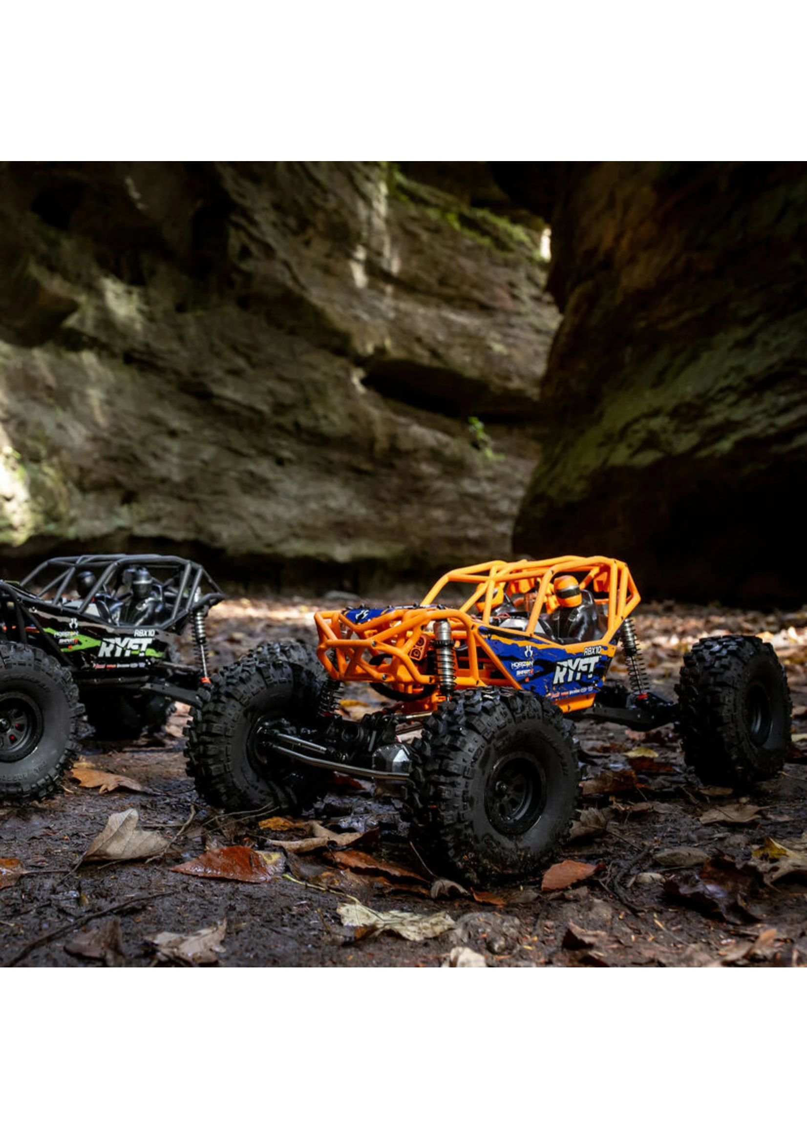 Axial 1/10 RBX10 Ryft 4WD Brushless Rock Bouncer RTR - Orange - Image 12