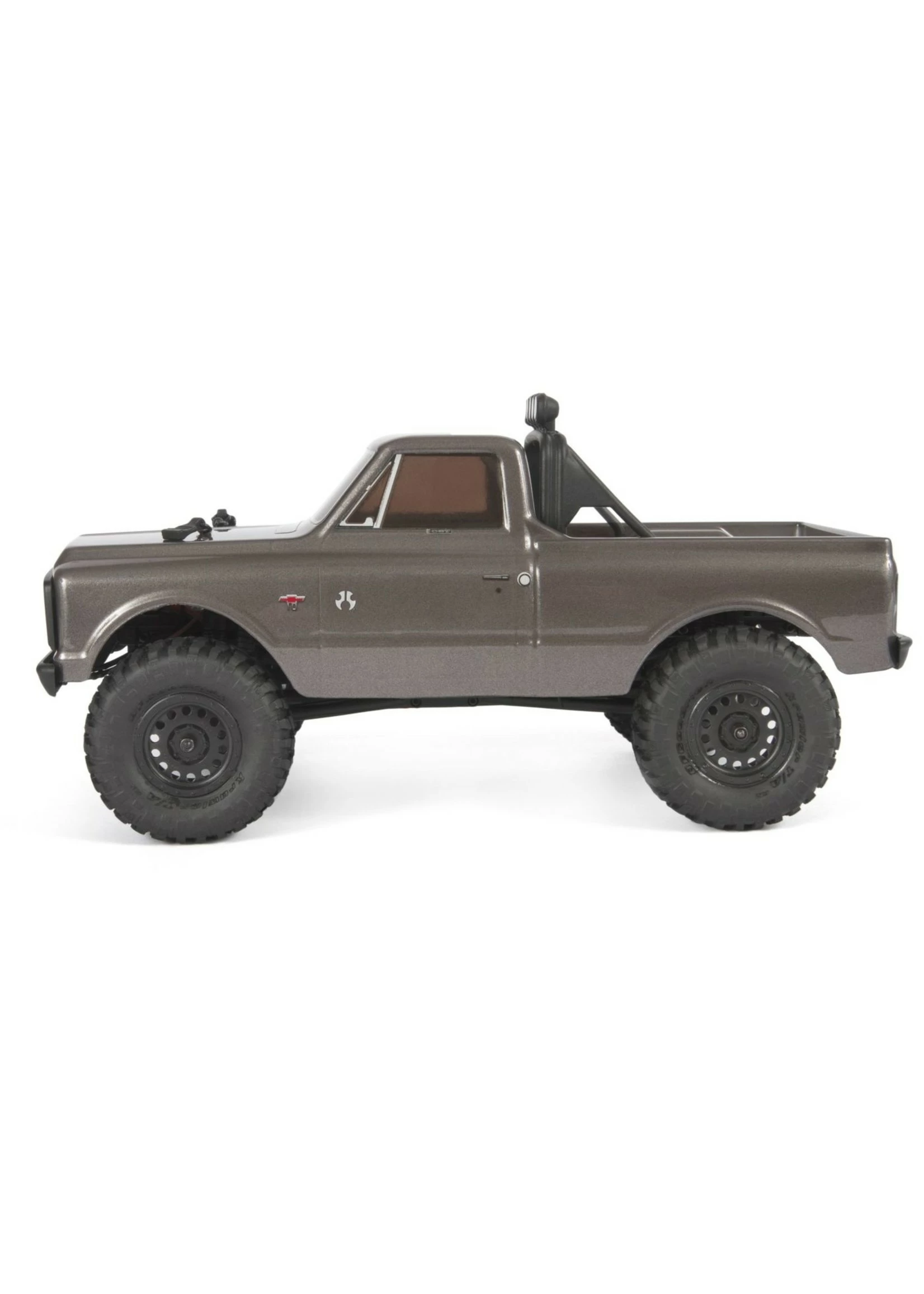 Axial 1/24 SCX24 1967 Chevrolet C10 4WD Truck Brushed RTR - Dark Silver - Image 2