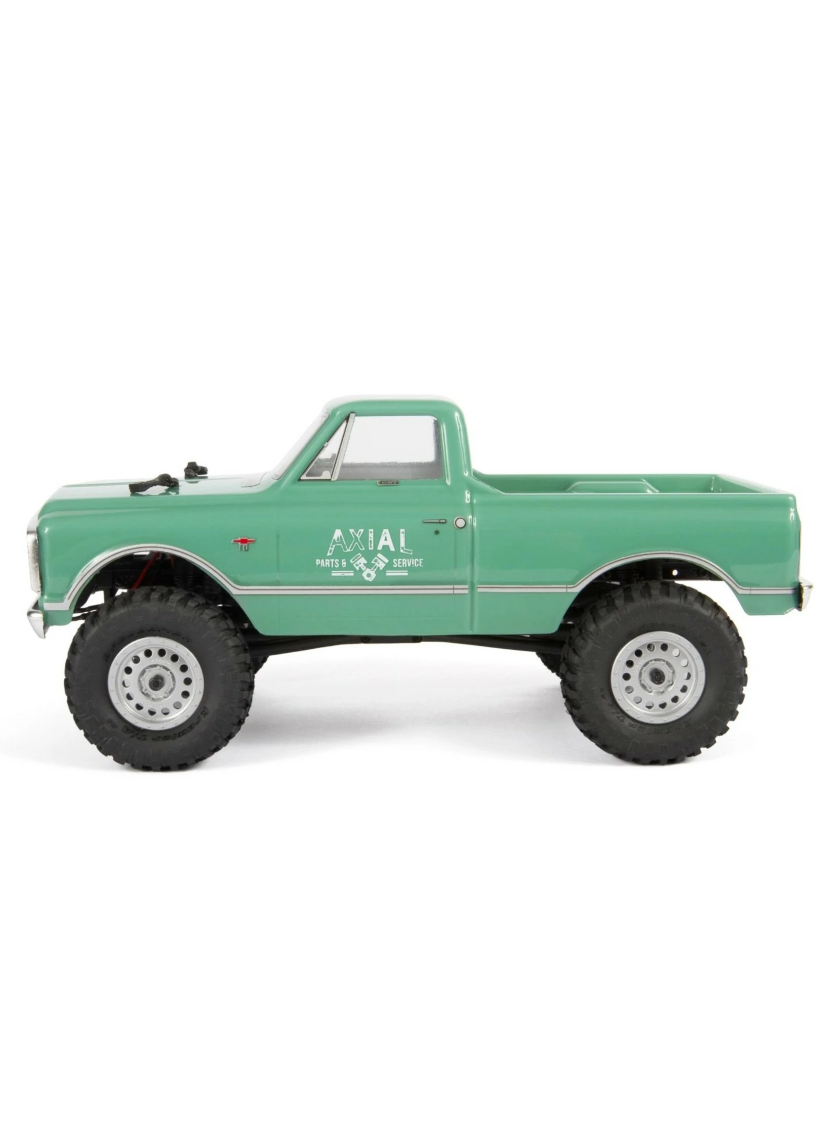 Axial 1/24 SCX24 1967 Chevrolet C10 4WD Truck Brushed RTR - Light Green - Image 2