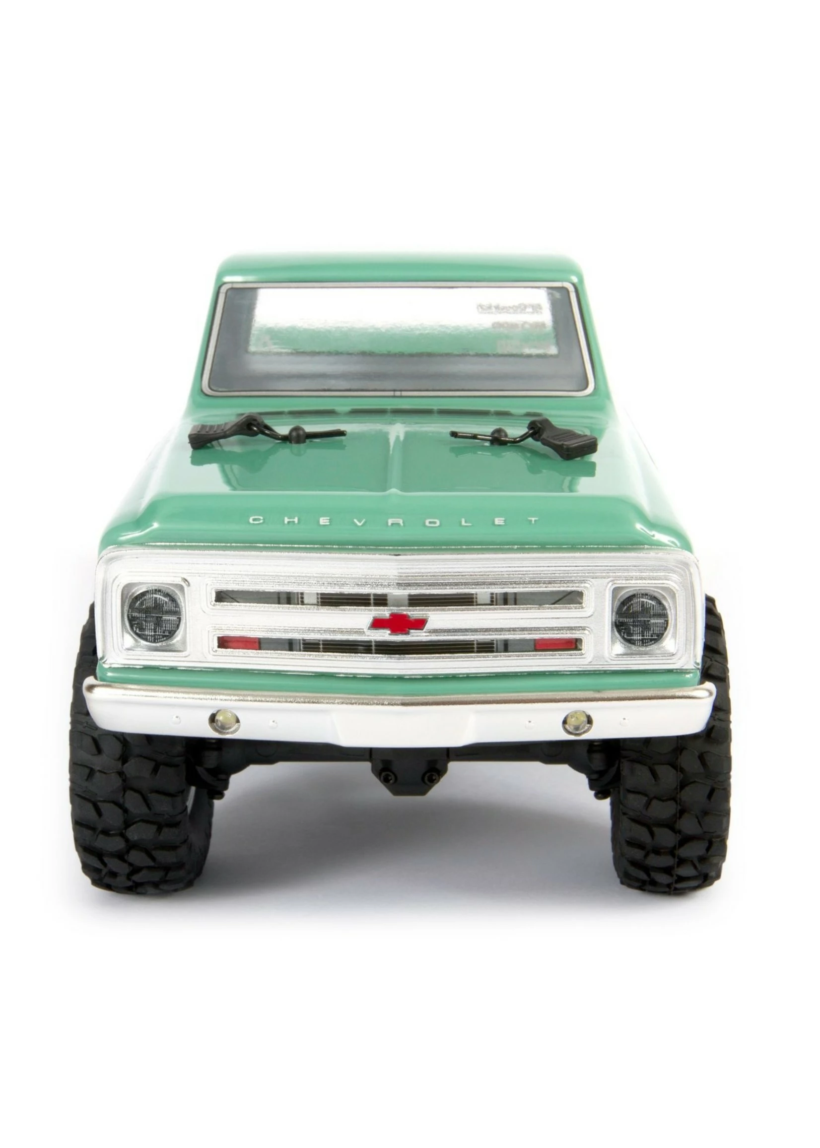 Axial 1/24 SCX24 1967 Chevrolet C10 4WD Truck Brushed RTR - Light Green - Image 4