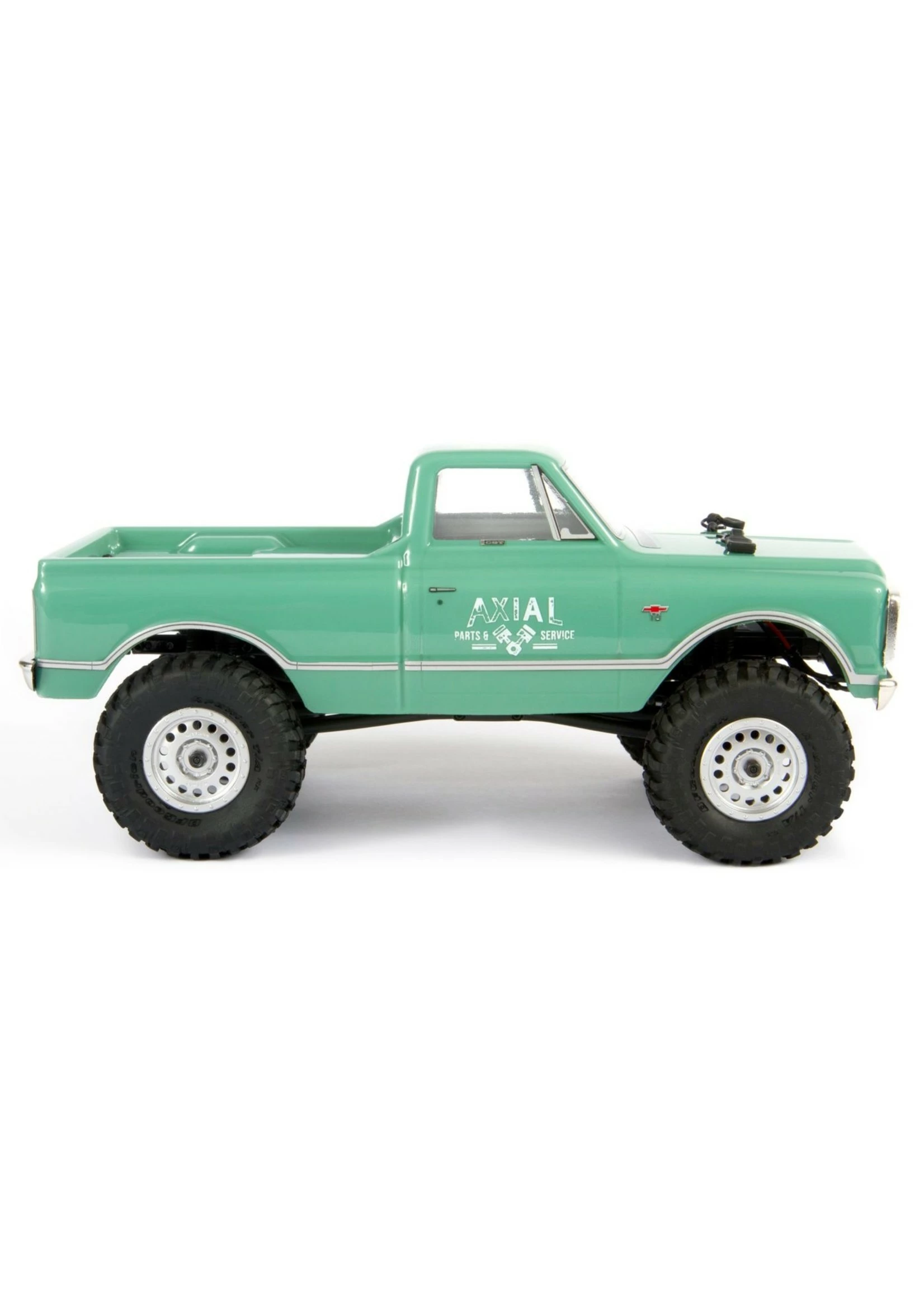 Axial 1/24 SCX24 1967 Chevrolet C10 4WD Truck Brushed RTR - Light Green - Image 5