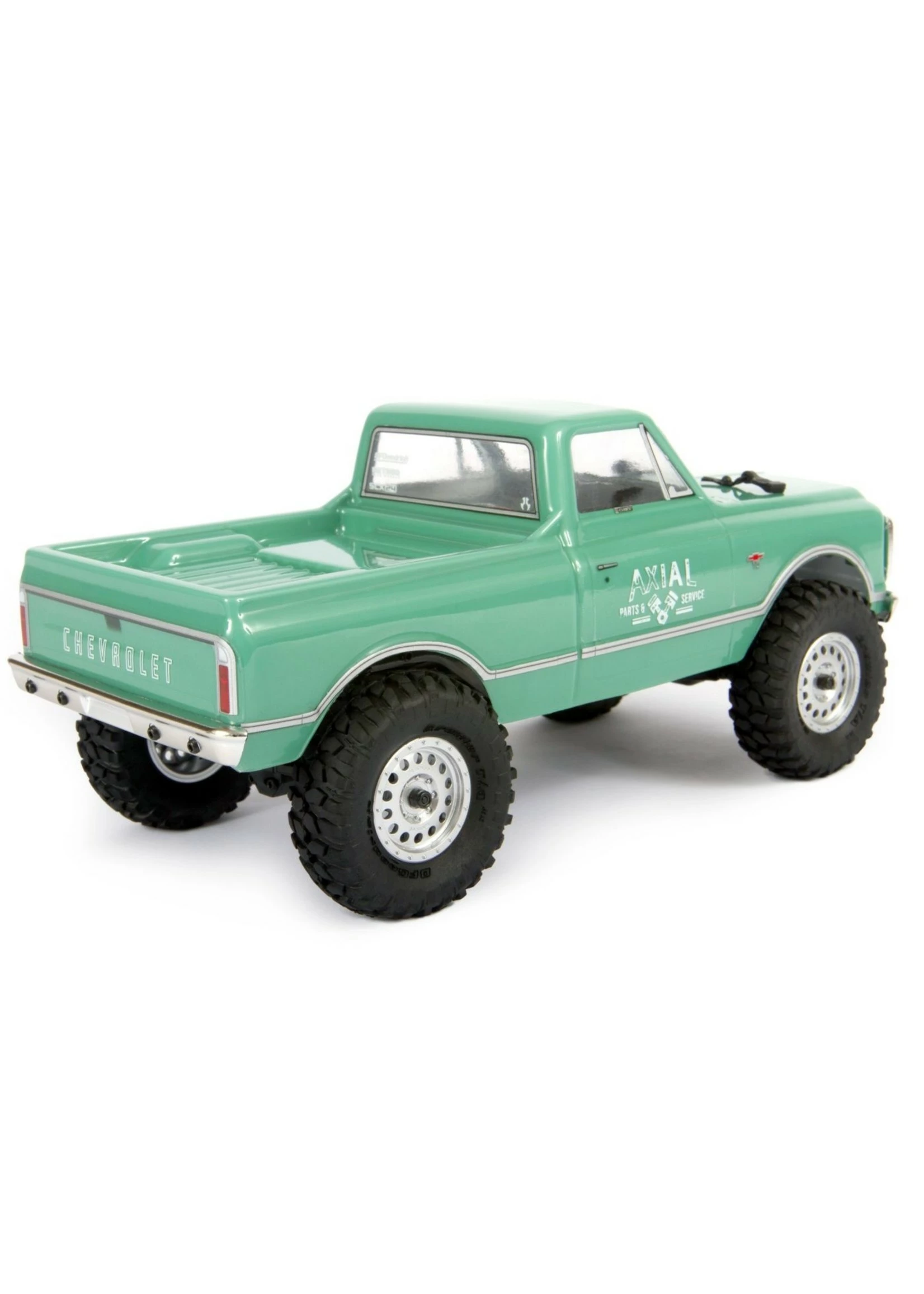 Axial 1/24 SCX24 1967 Chevrolet C10 4WD Truck Brushed RTR - Light Green - Image 6