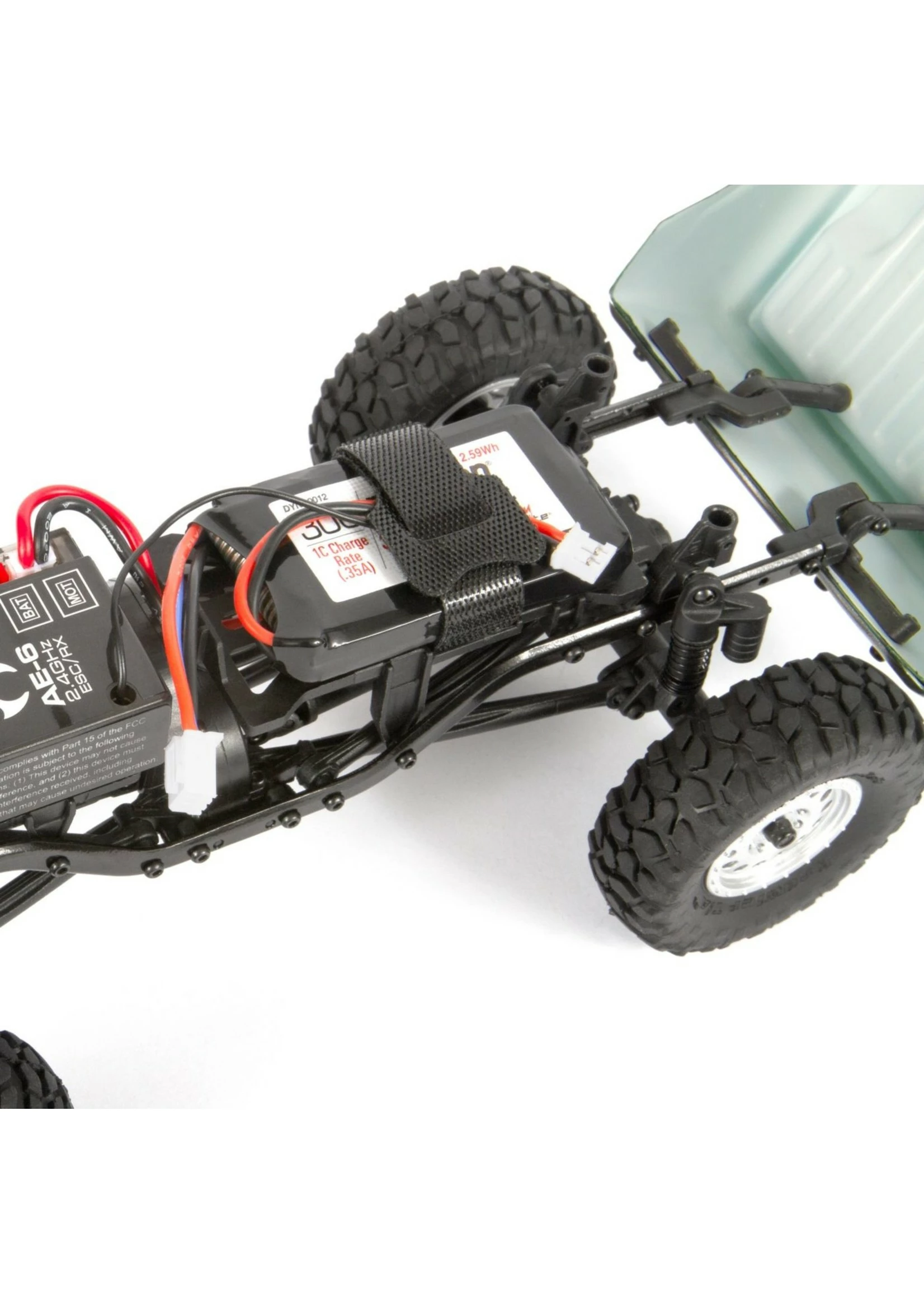 Axial 1/24 SCX24 1967 Chevrolet C10 4WD Truck Brushed RTR - Light Green - Image 8