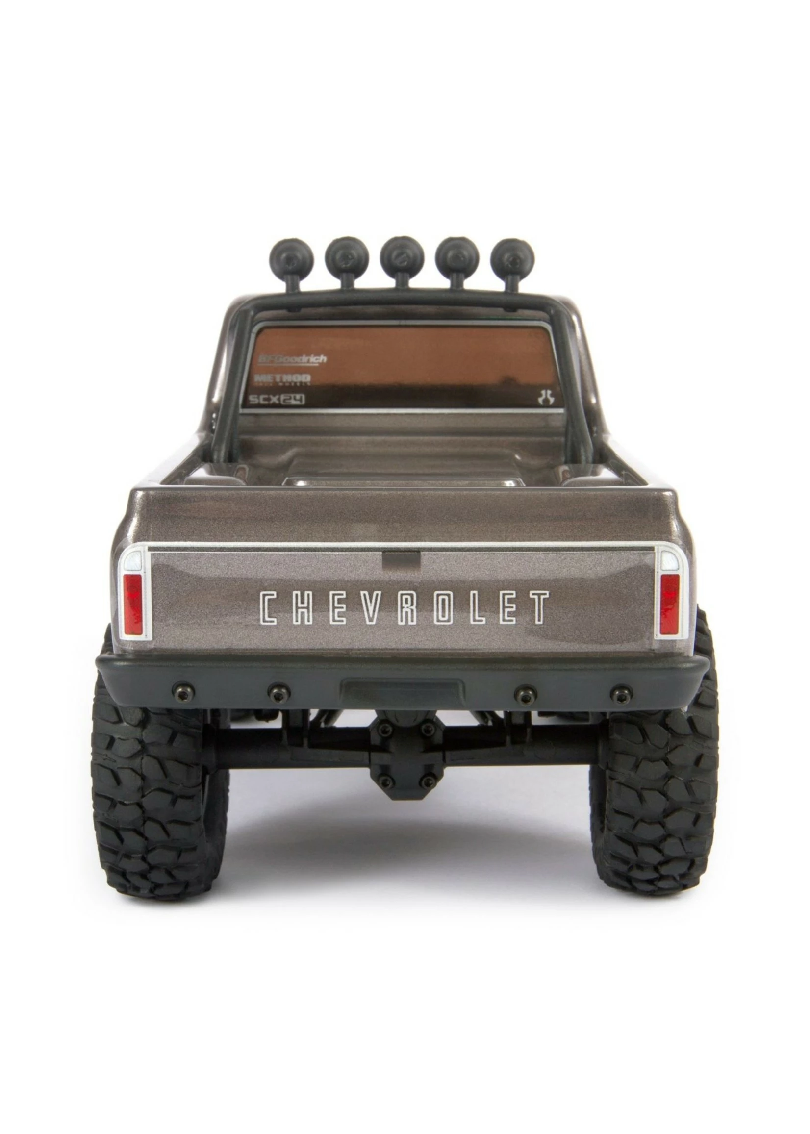 Axial 1/24 SCX24 1967 Chevrolet C10 4WD Truck Brushed RTR - Dark Silver - Image 5