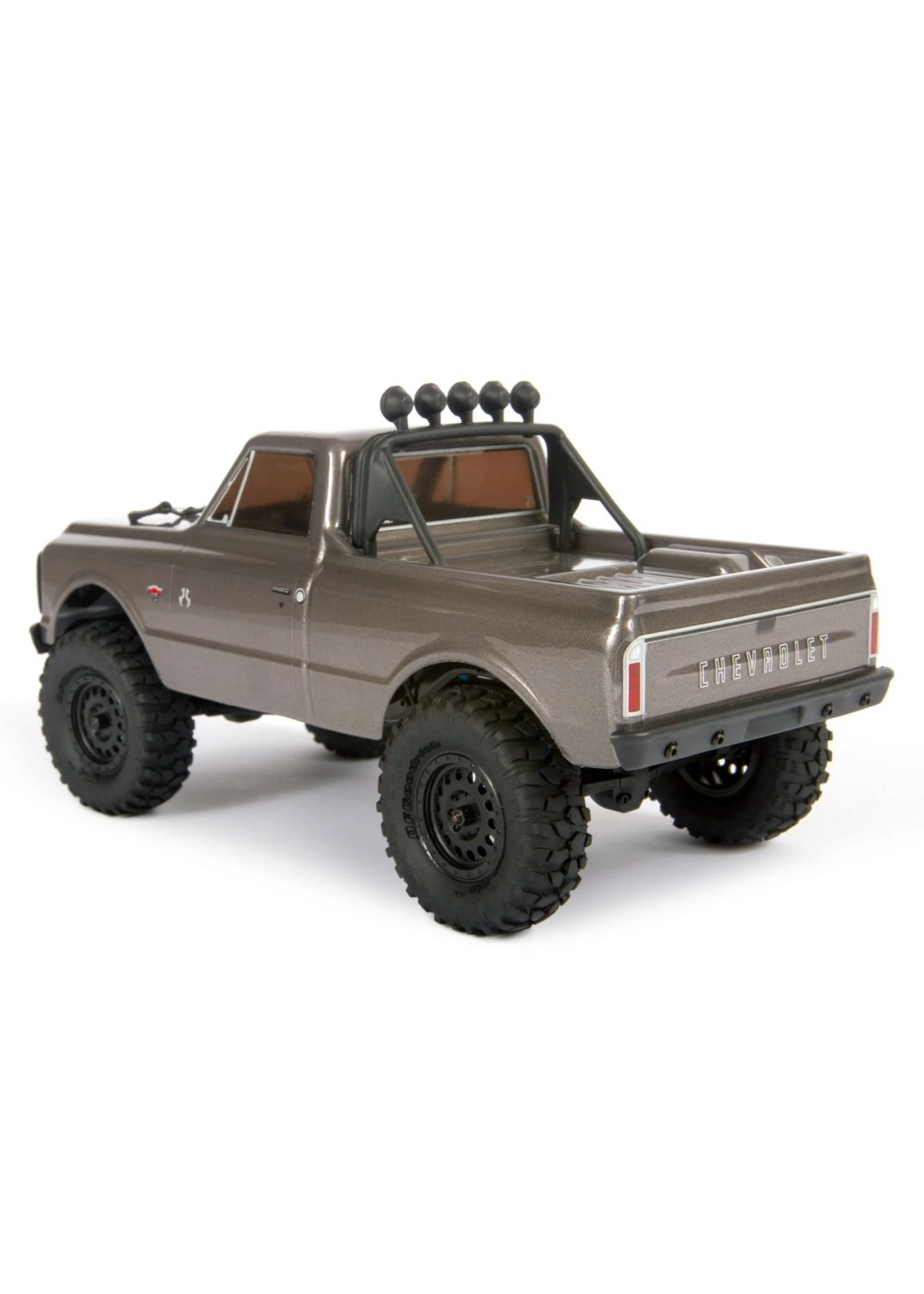 Axial 1/24 SCX24 1967 Chevrolet C10 4WD Truck Brushed RTR - Dark Silver - Image 7