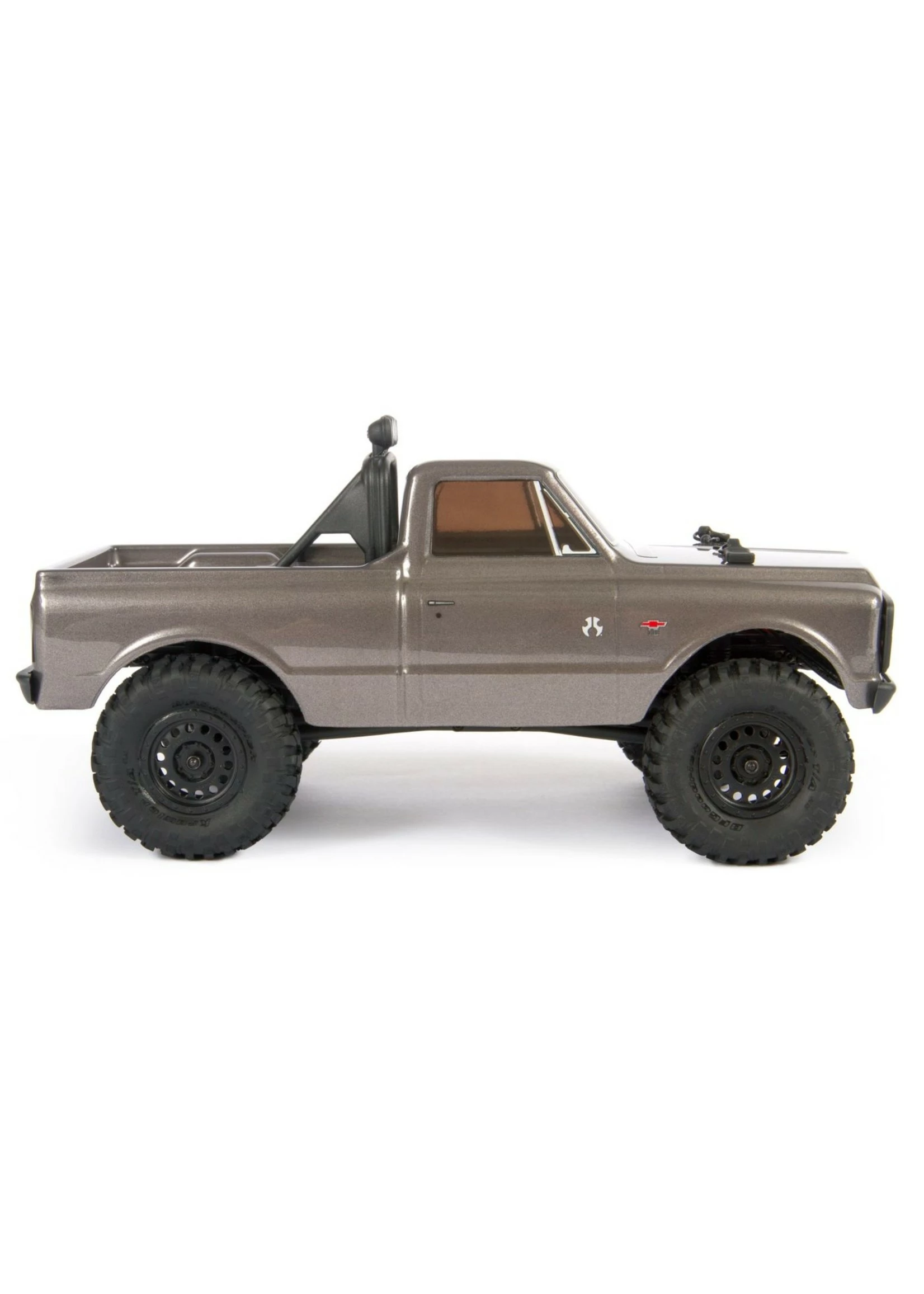 Axial 1/24 SCX24 1967 Chevrolet C10 4WD Truck Brushed RTR - Dark Silver - Image 8