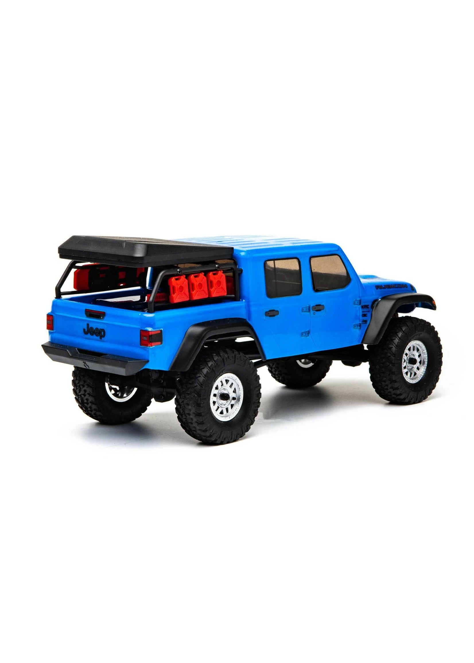 Axial 1/24 SCX24 Jeep JT Gladiator 4WD Rock Crawler Brushed RTR - Blue - Image 3