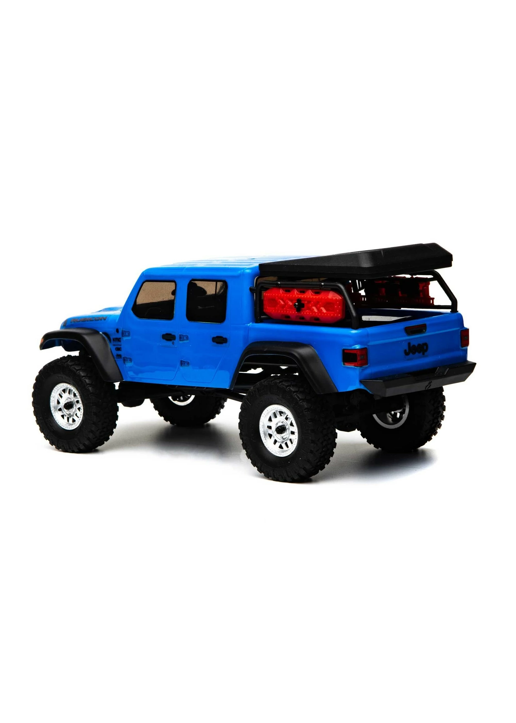 Axial 1/24 SCX24 Jeep JT Gladiator 4WD Rock Crawler Brushed RTR - Blue - Image 5