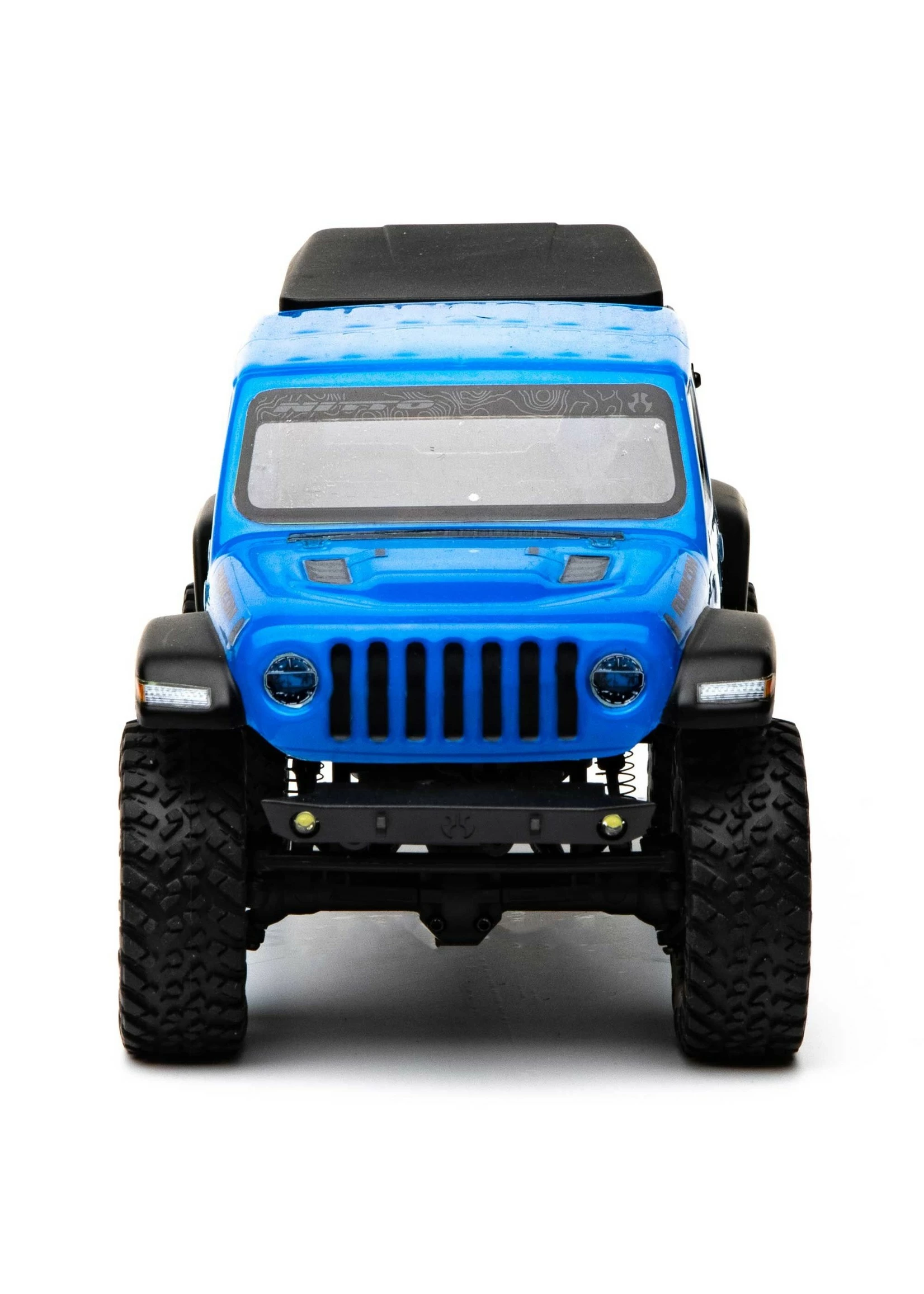 Axial 1/24 SCX24 Jeep JT Gladiator 4WD Rock Crawler Brushed RTR - Blue - Image 8