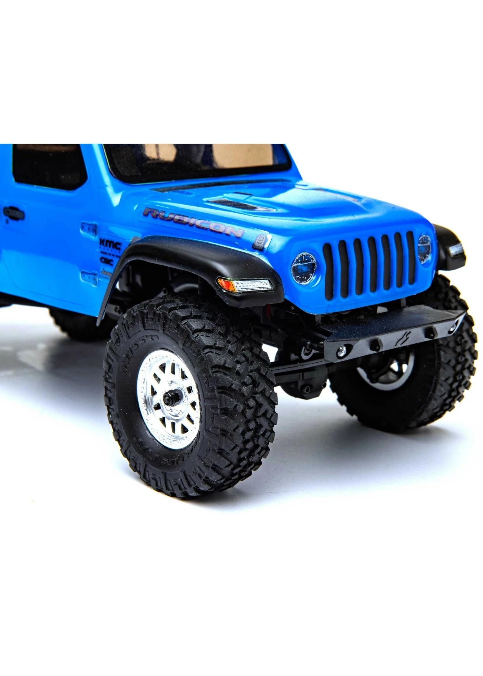Axial 1/24 SCX24 Jeep JT Gladiator 4WD Rock Crawler Brushed RTR - Blue - Image 9