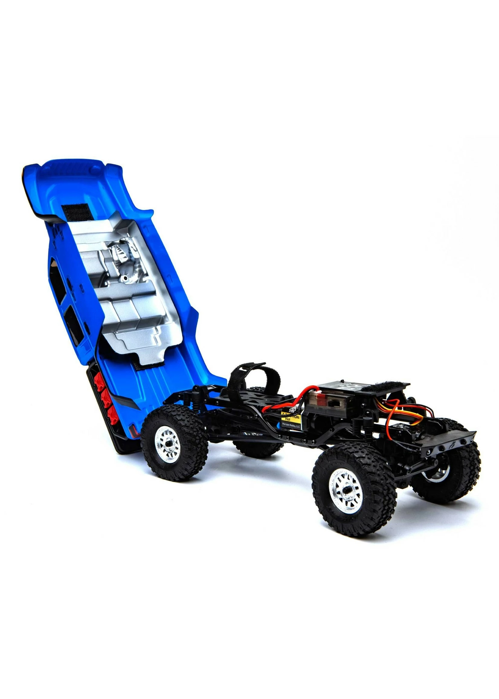 Axial 1/24 SCX24 Jeep JT Gladiator 4WD Rock Crawler Brushed RTR - Blue - Image 11