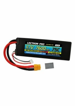 COMMON SENSE RC 3S7600-75X - 11.1V 7600mAh 75C Lipo Battery With XT60 Connector + CSRC Adapter