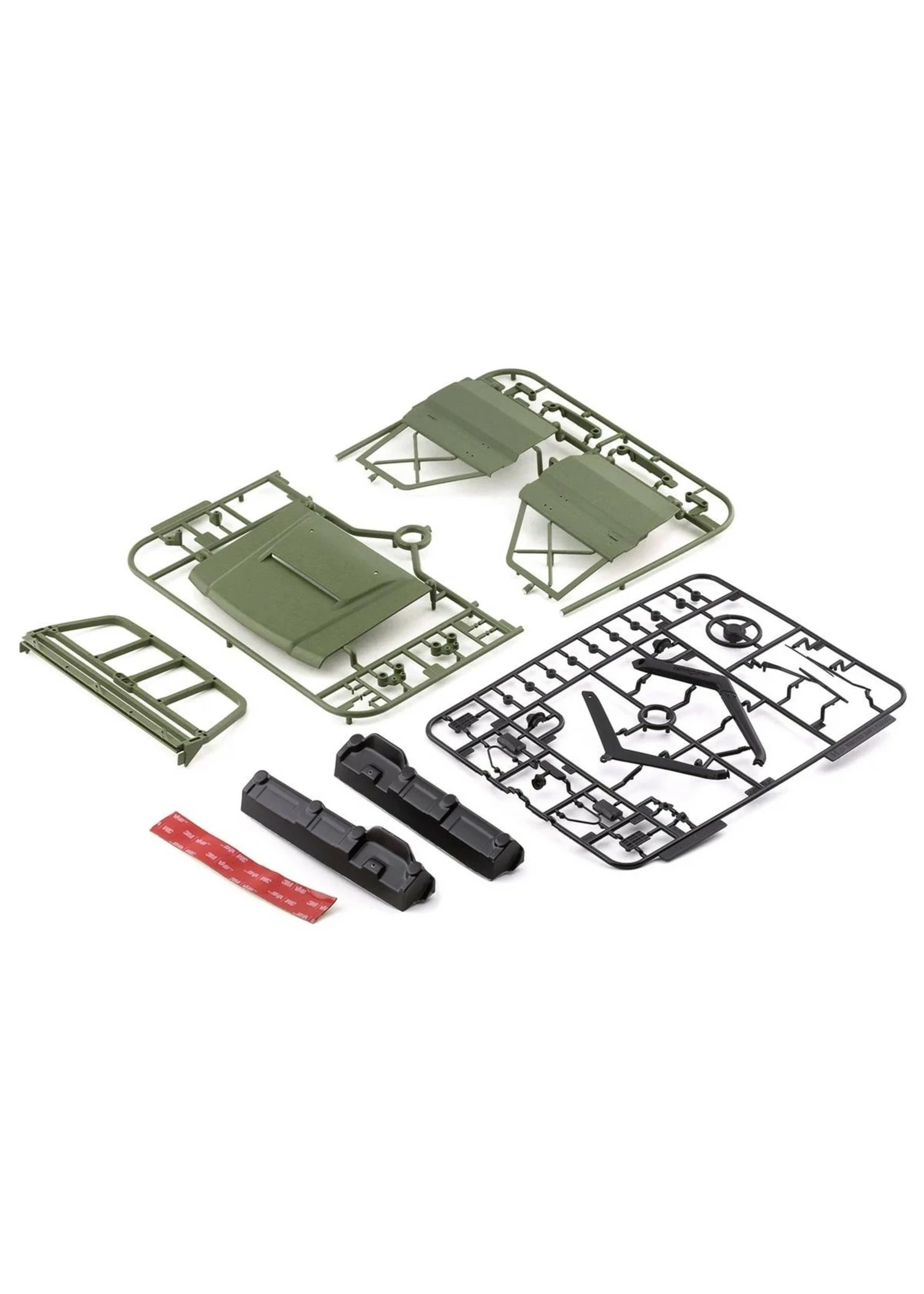 48733 - Killerbody Toyota Land Cruiser LC70 1/10 Rock Crawler Hard Body Kit - Image 2