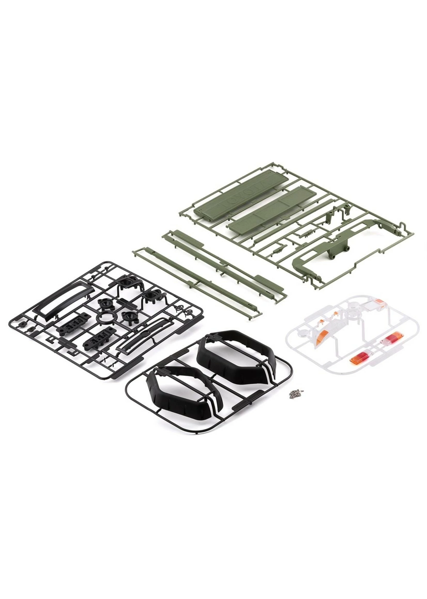 48733 - Killerbody Toyota Land Cruiser LC70 1/10 Rock Crawler Hard Body Kit - Image 3