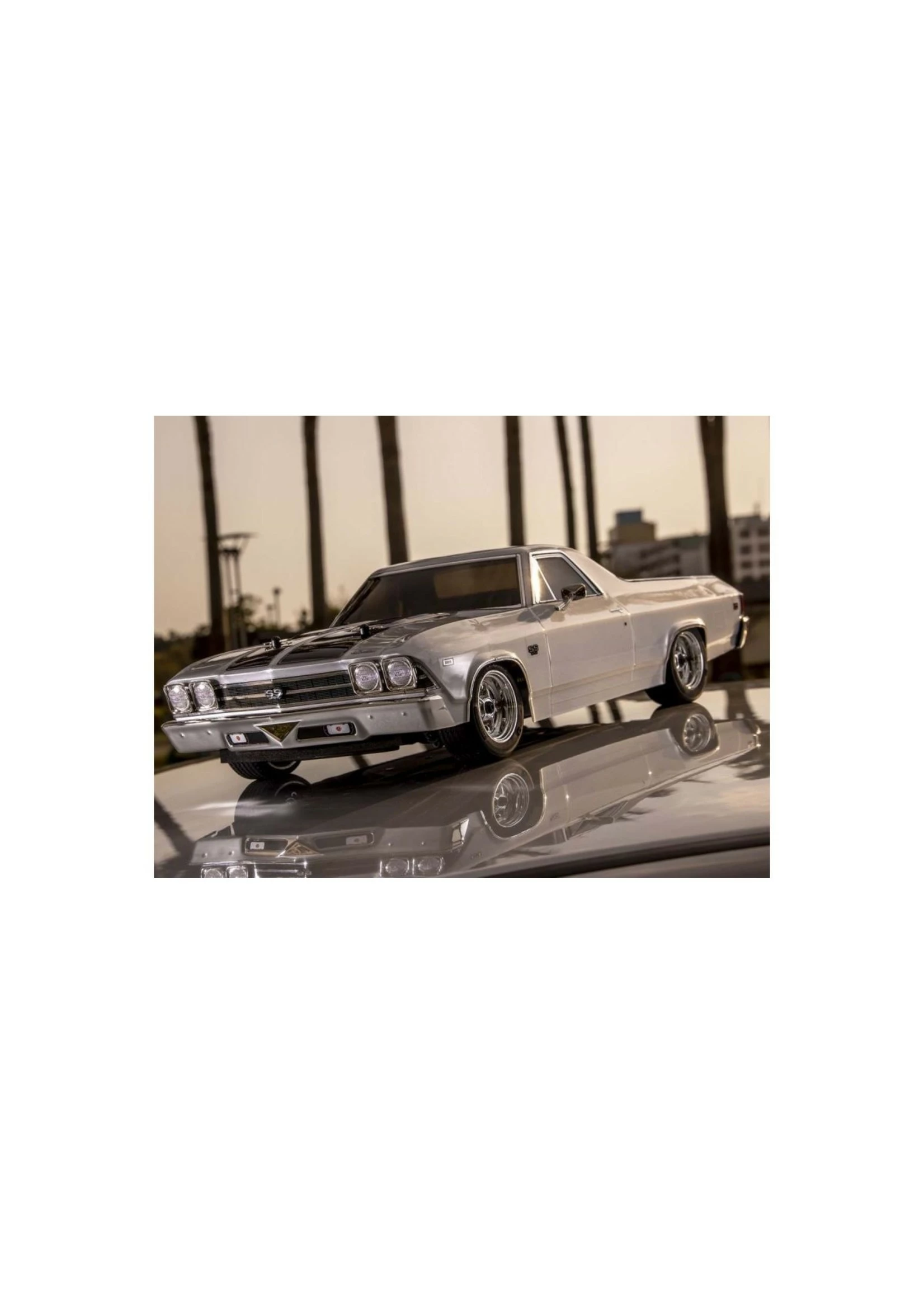 Kyosho 1/10 Fazer Mk2 1969 Chevy El Camino, Cortez Silver - Readyset - Image 5