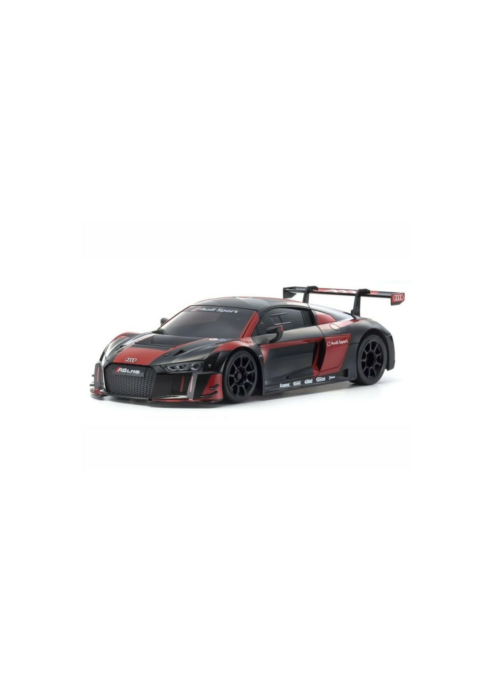 Kyosho 32344BKR - MINI Z RWD Audi R8 LMS 2016, Black/Red - Readyset - Image 2