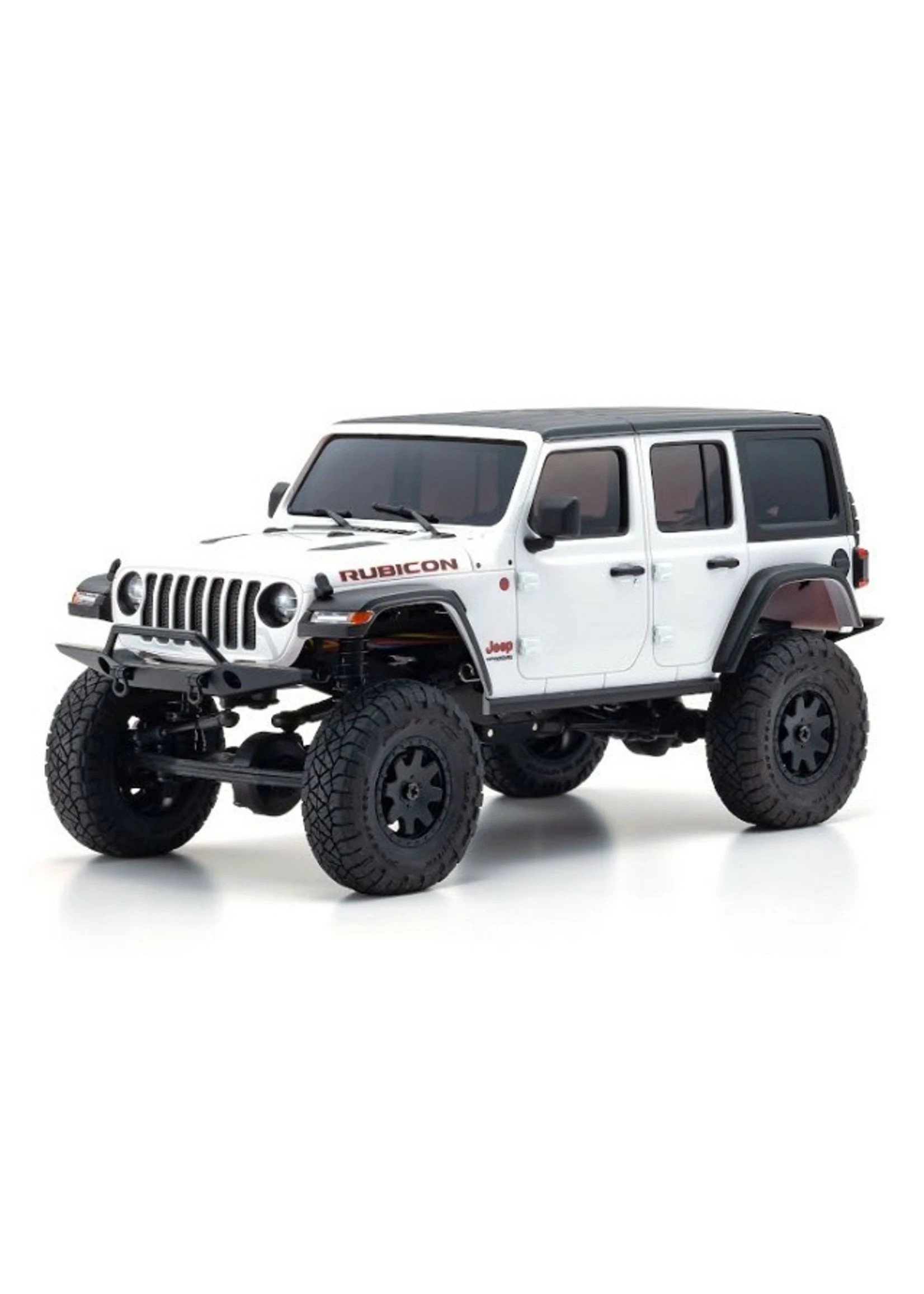 Kyosho 32521W - MINI-Z 4×4 Jeep Wrangler Unlimited Rubicon Readyset - Bright White - Image 2