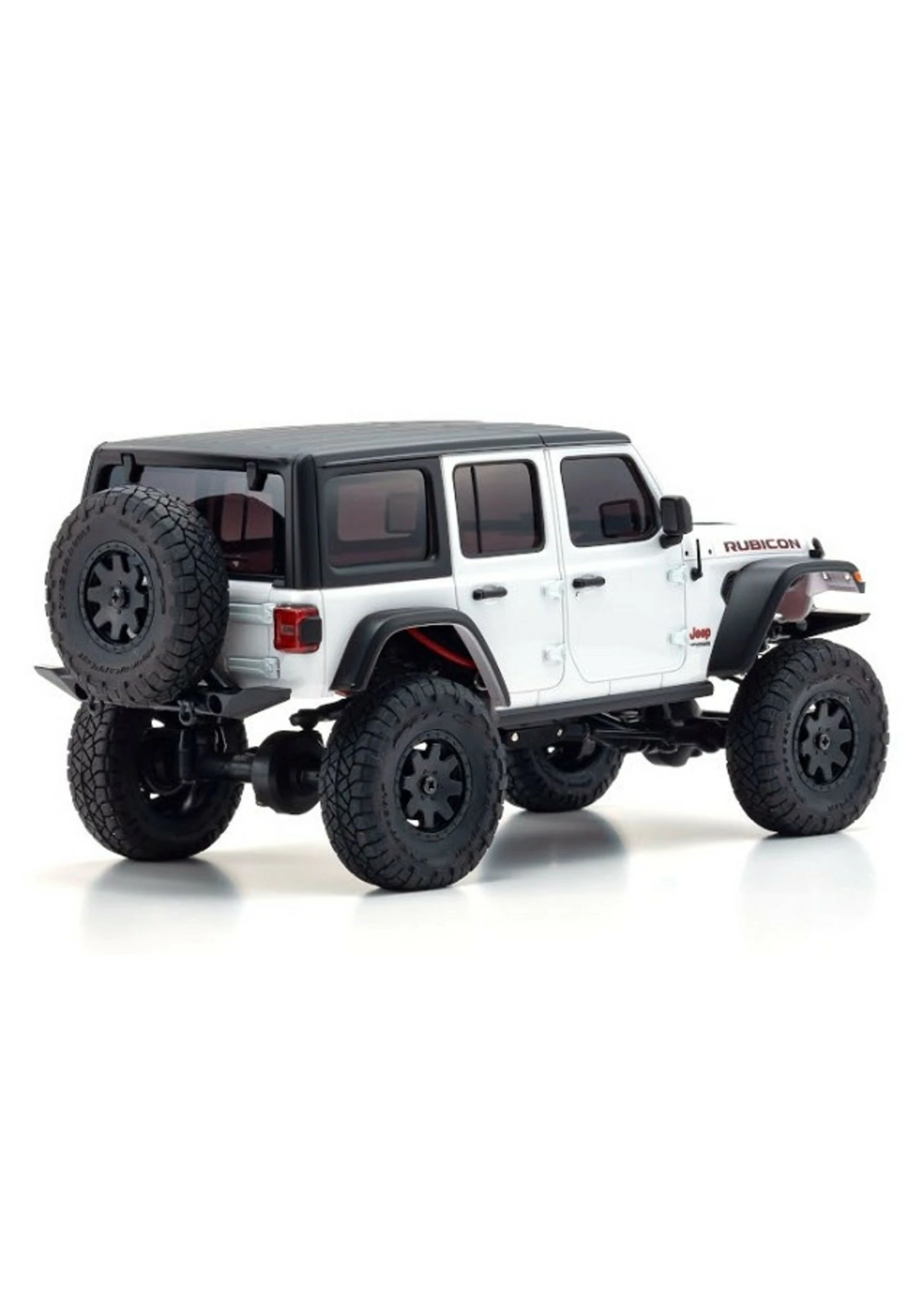 Kyosho 32521W - MINI-Z 4×4 Jeep Wrangler Unlimited Rubicon Readyset - Bright White - Image 3
