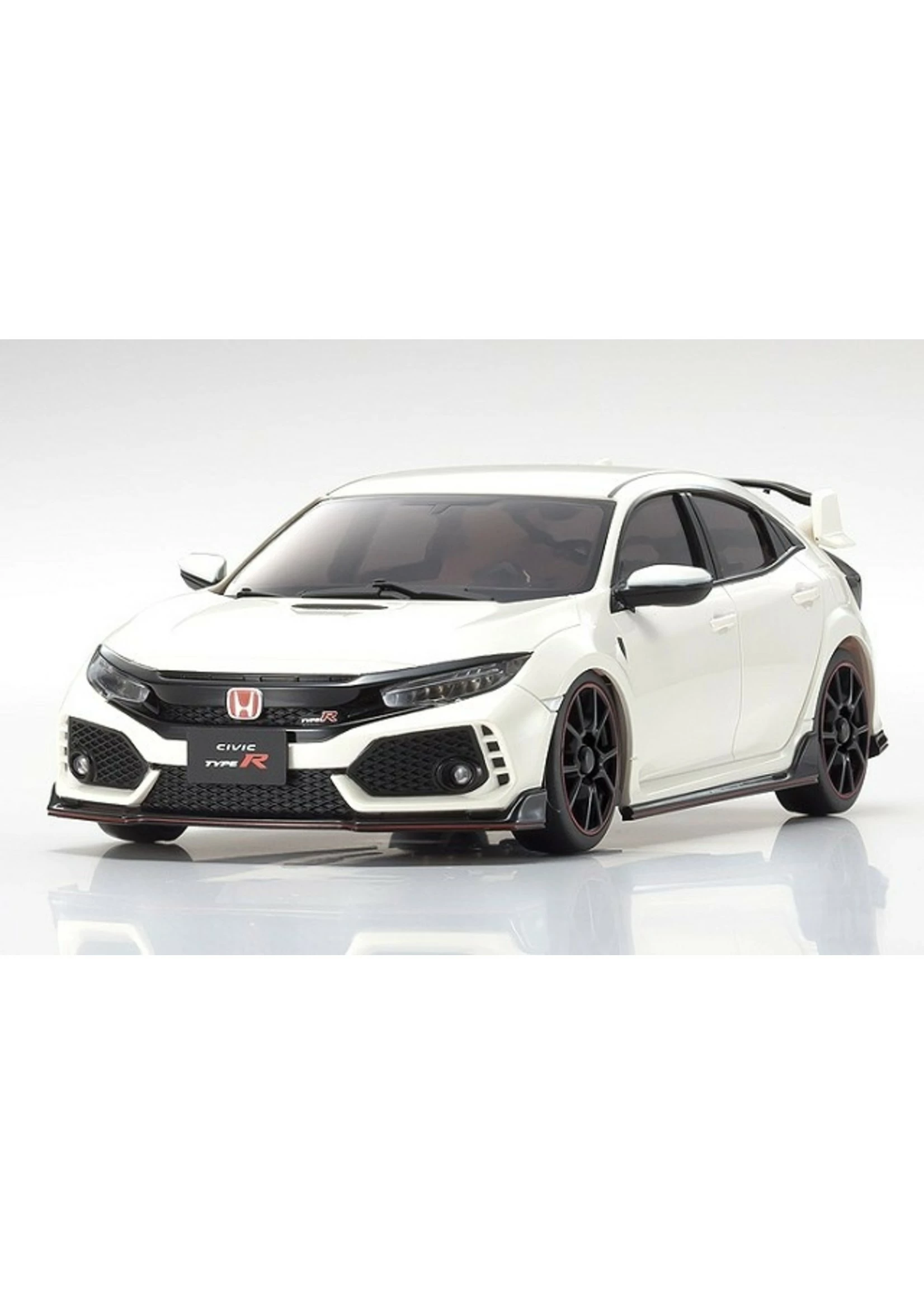 Kyosho 32613W - MINI-Z AWD Honda Civic Type R - White - Readyset - Image 4