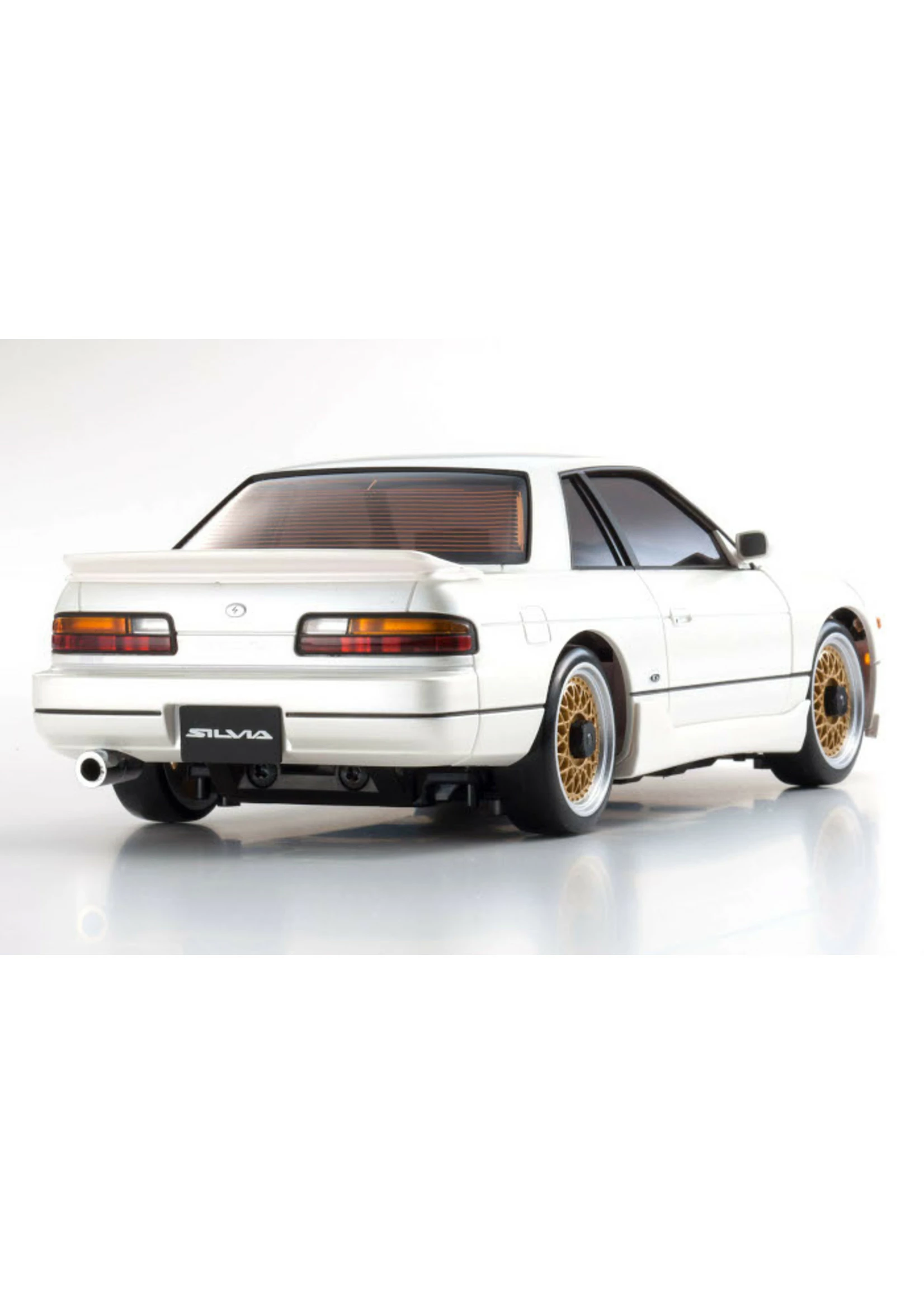 Kyosho 32622PW - MINI-Z AWD MA-020 Nissan Silvia White - Readyset - Image 3