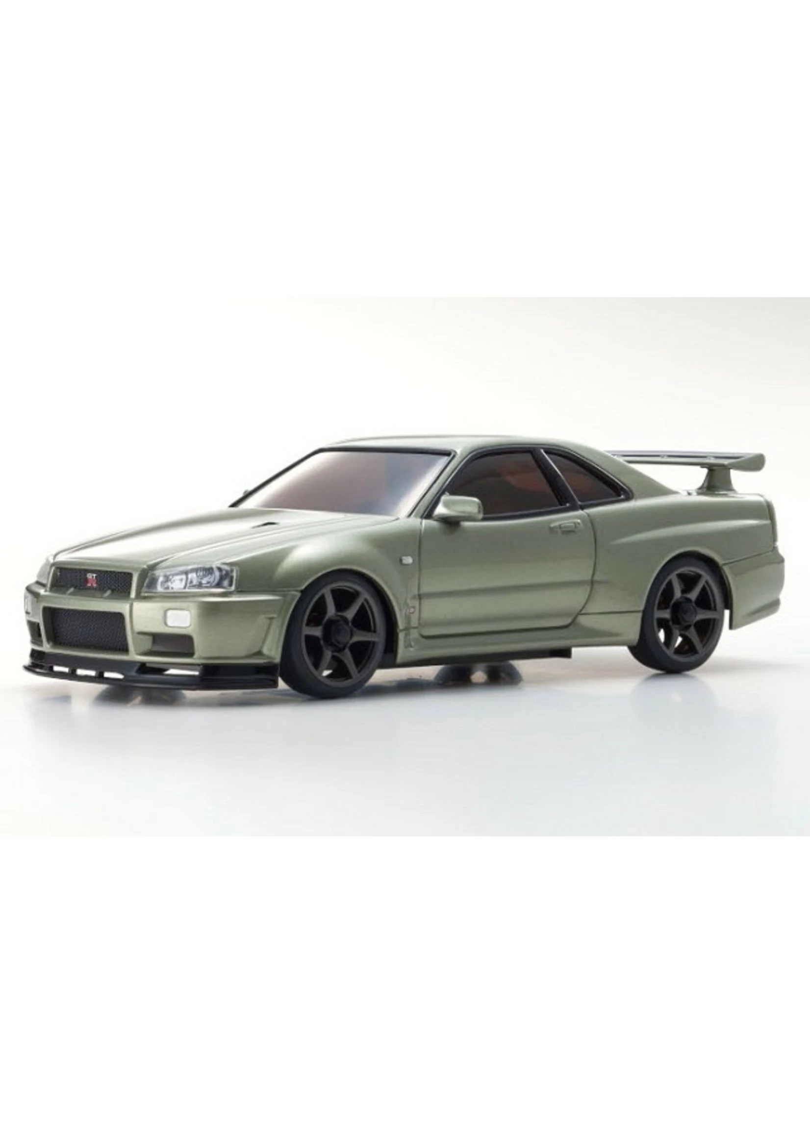 Kyosho 32624MJ - MINI-Z AWD Skyline GT-R R34 V.Spec II Nur Millennium Jade - Readyset - Image 2
