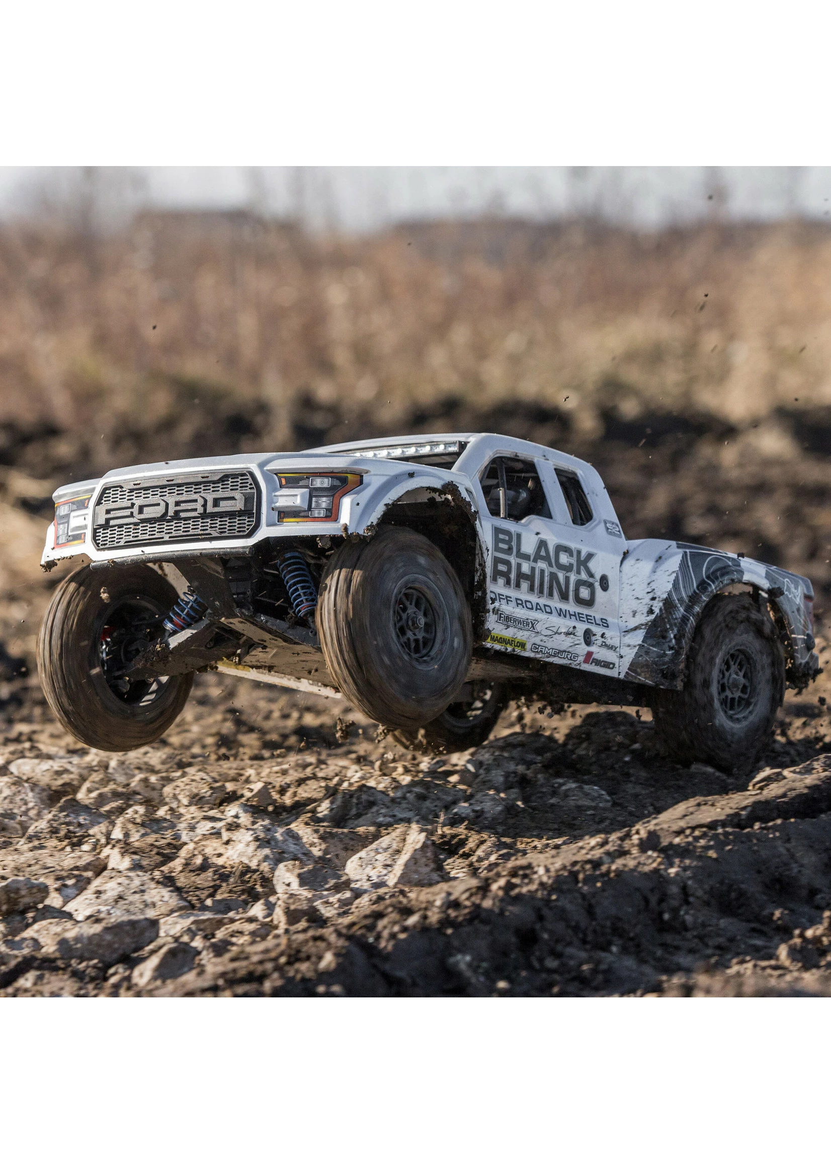 LOSI 1/10 Black Rhino Ford Raptor Baja Rey 4WD Brushless RTR - Image 12
