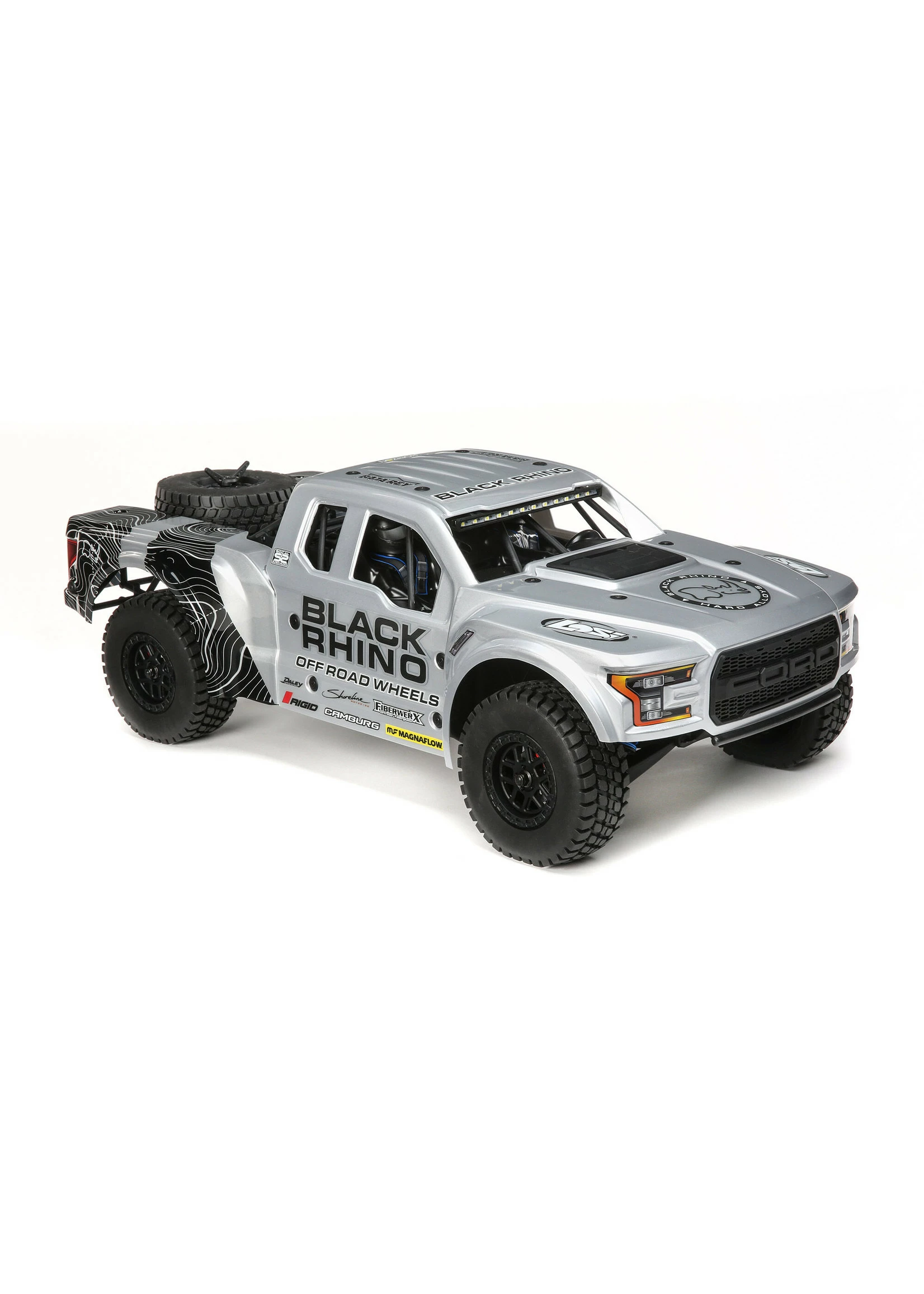 LOSI 1/10 Black Rhino Ford Raptor Baja Rey 4WD Brushless RTR - Image 3