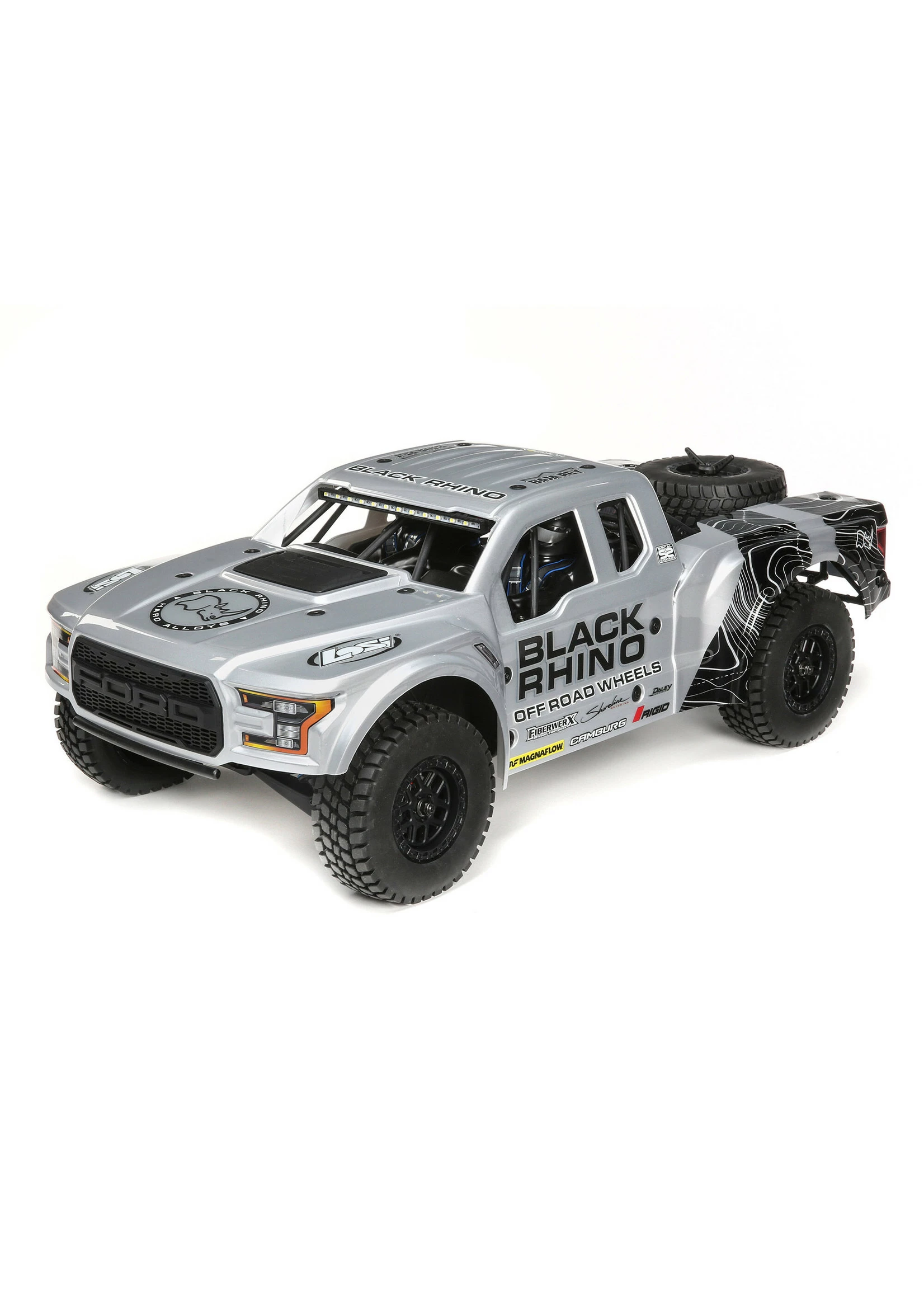 LOSI 1/10 Black Rhino Ford Raptor Baja Rey 4WD Brushless RTR