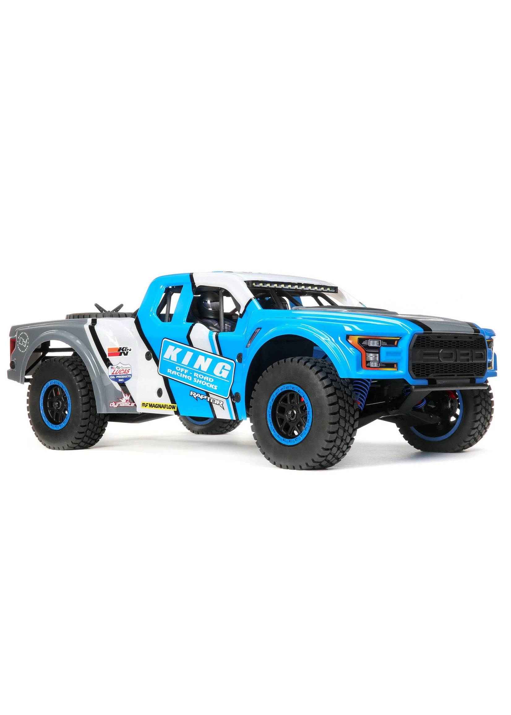 LOSI 1/10 King Shocks Ford Raptor Baja Rey 4WD Brushless RTR - Image 3