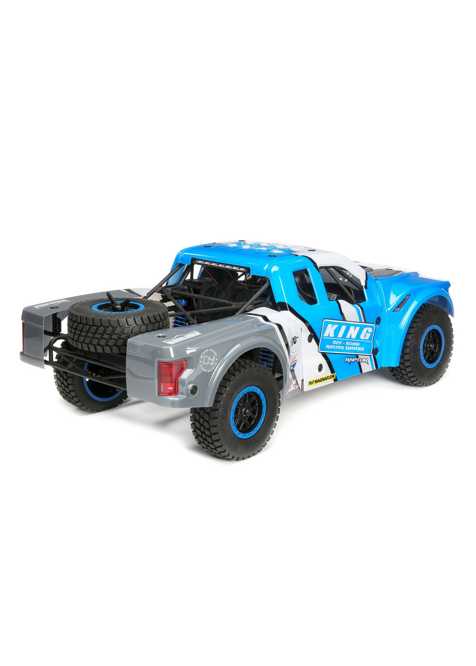 LOSI 1/10 King Shocks Ford Raptor Baja Rey 4WD Brushless RTR - Image 6